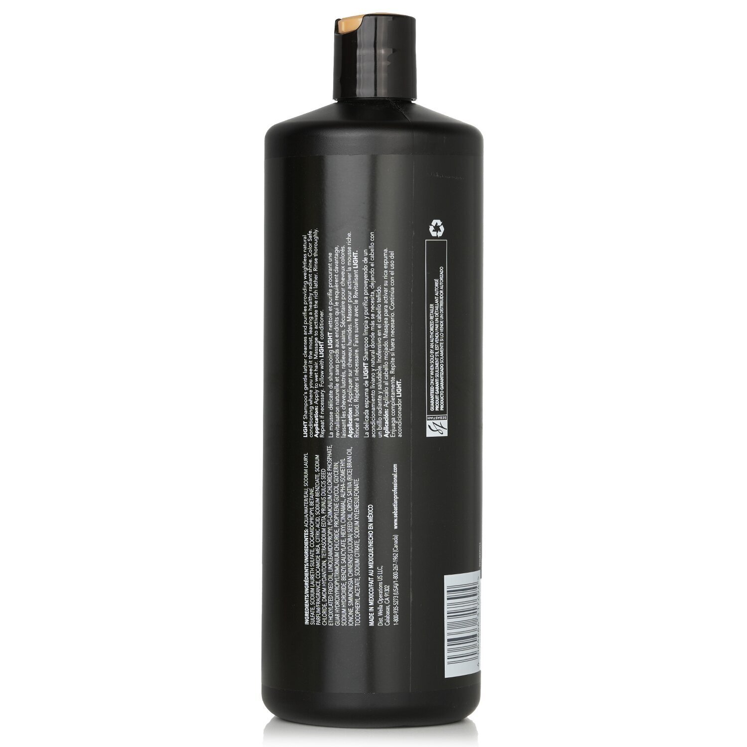 Sebastian Light Weightless Shine Shampoo 1000ml/33.8oz