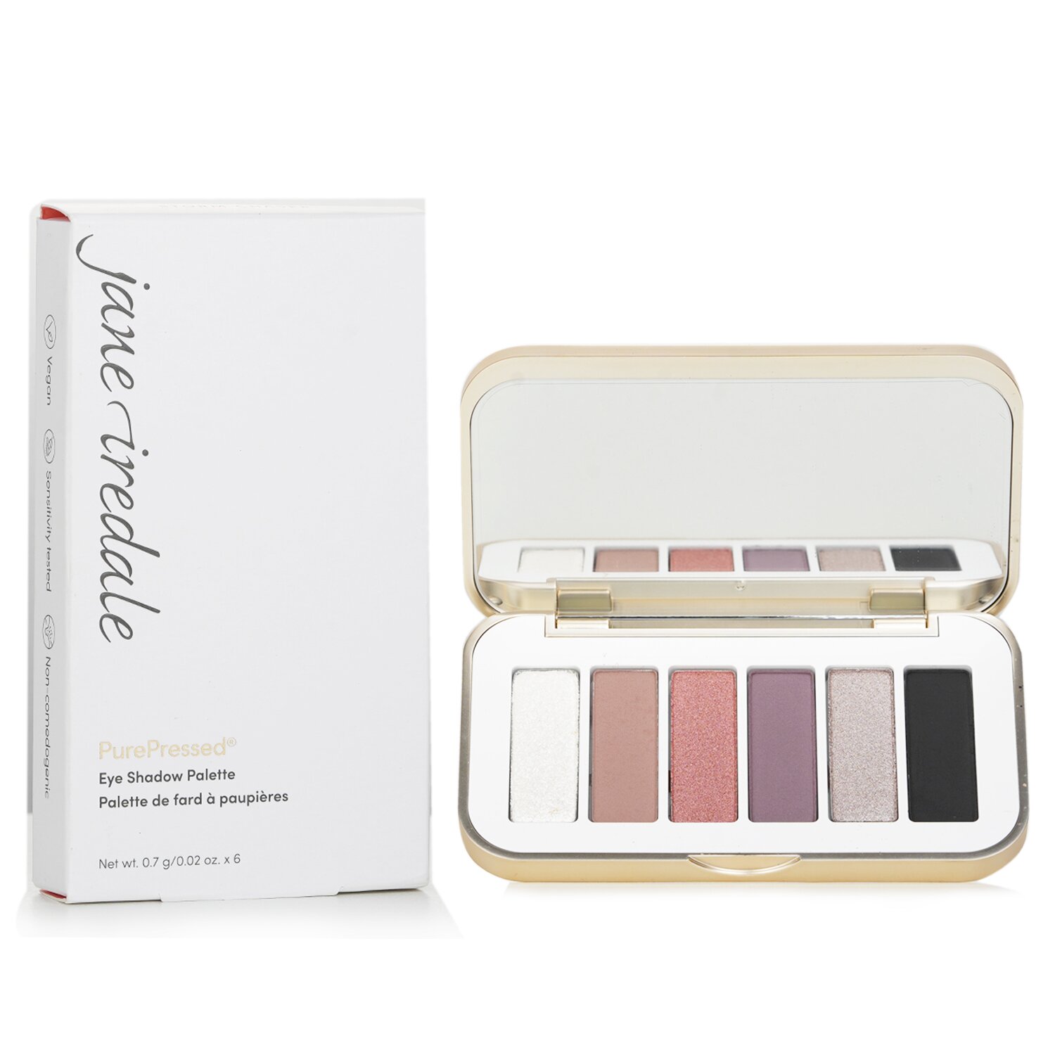 Jane Iredale PurePressed Eye Shadow Palette 6x0.7g/0.02oz