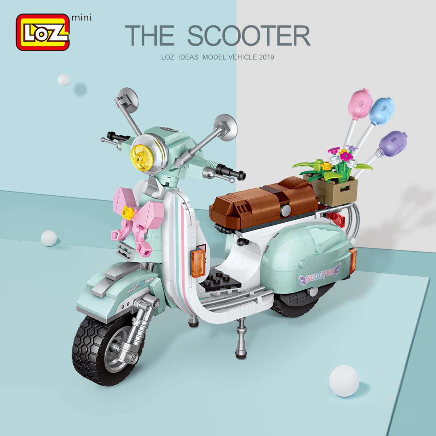 Loz LOZ Creator - Scooter(Random Packaging) 15 x 20 x 8cm