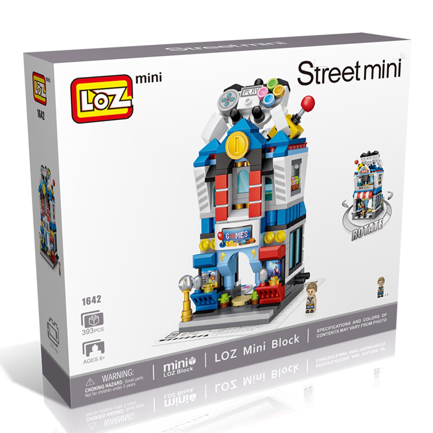 Loz LOZ Street Series - Games Shop(Random Packaging) 19.5x16.5x4.5cm