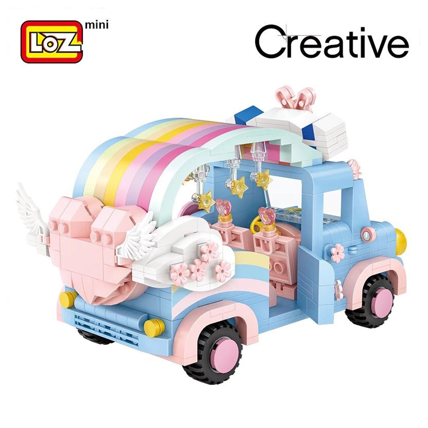 Loz LOZ Creator - Rainbow Car(Random Packaging) 20 x 15 x 8cm
