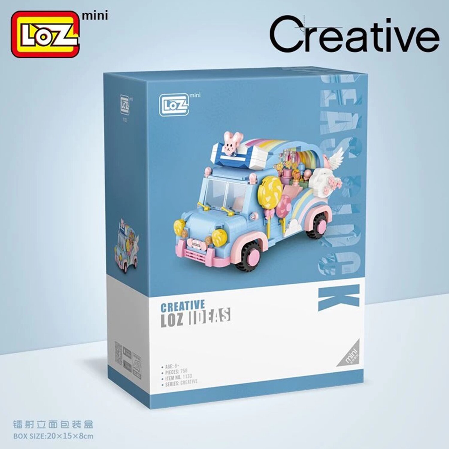 Loz LOZ Creator - Rainbow Car(Random Packaging) 20 x 15 x 8cm