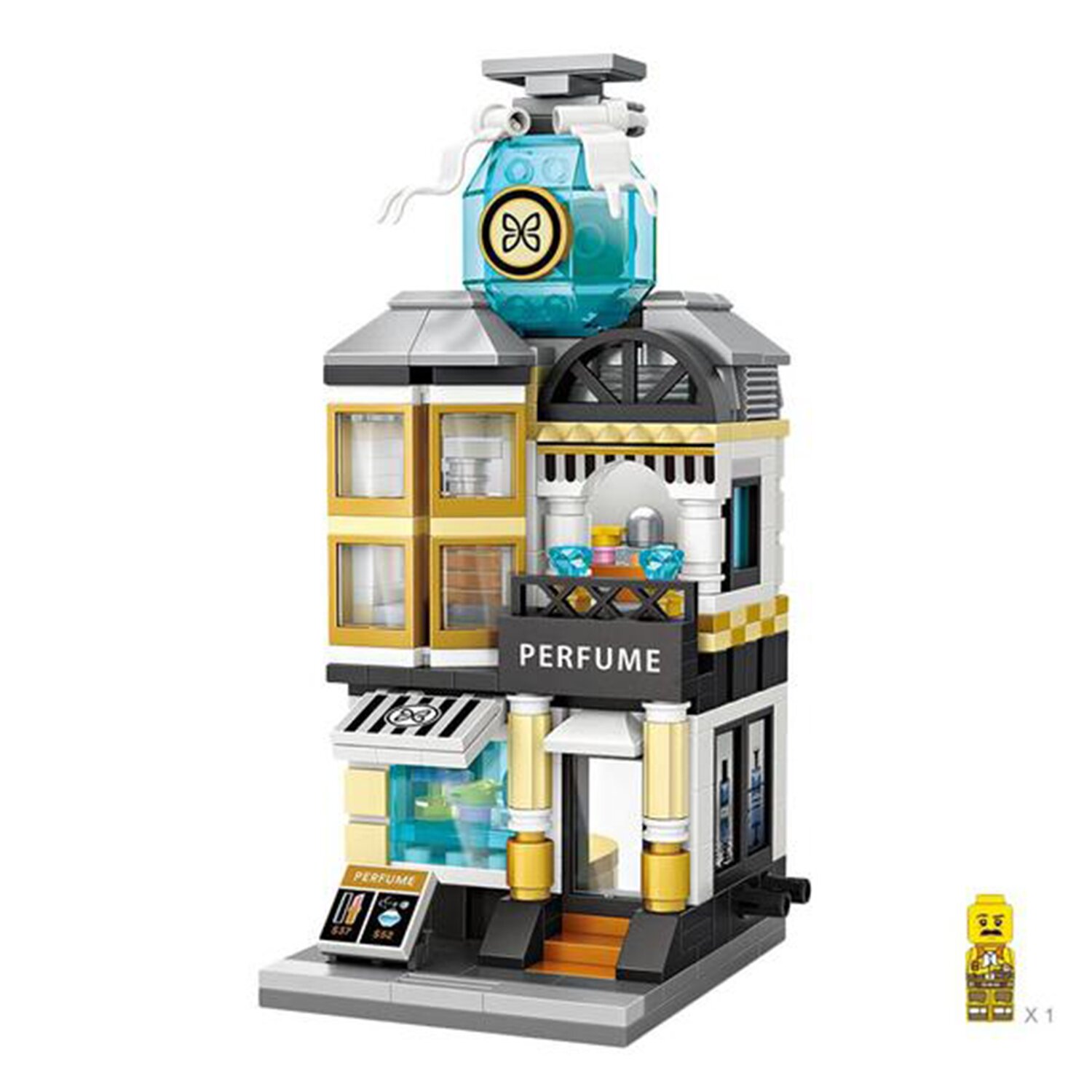 Loz LOZ Mini Blocks - Perfume Shop(Random Packaging) 20 x 17 x 5 cm