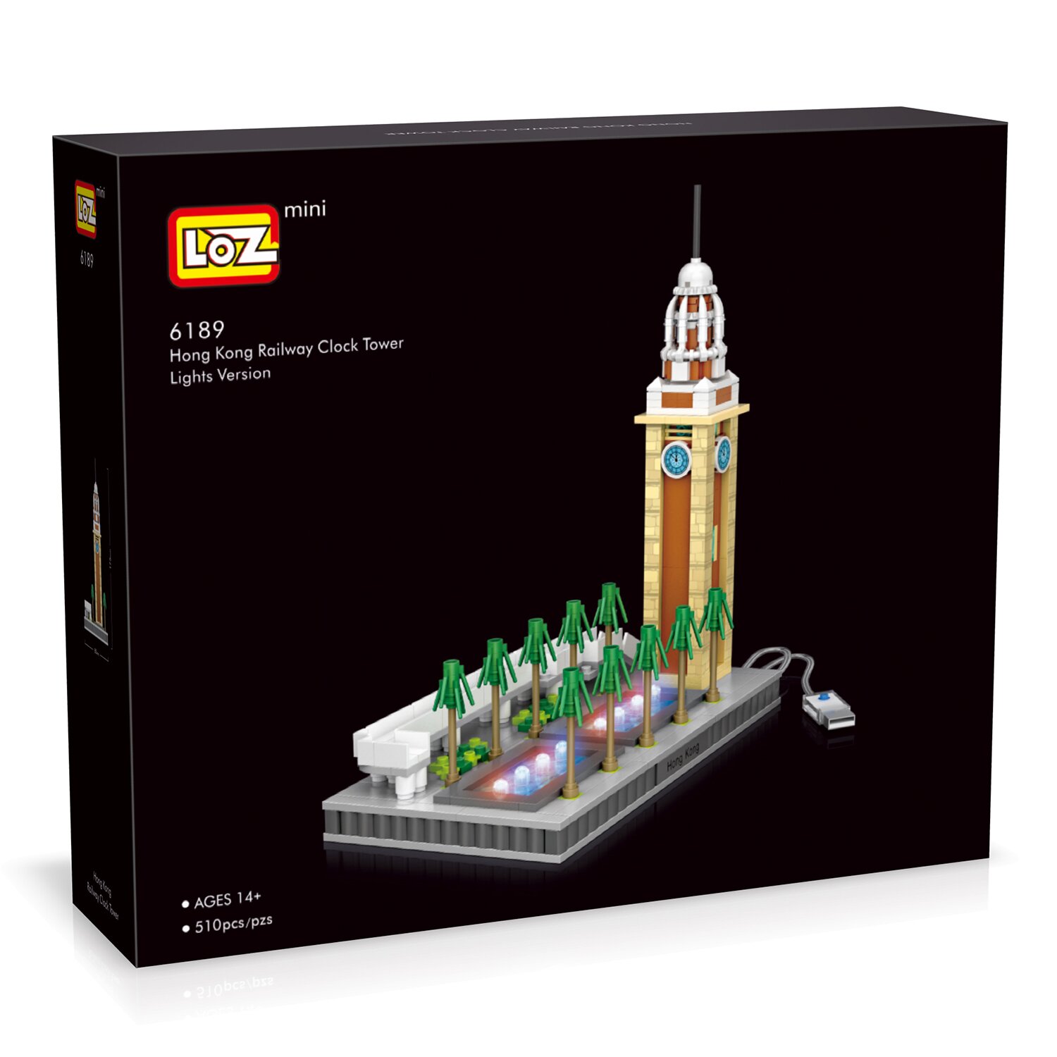 Loz LOZ Creator - Hong Kong Clock Tower(Random Packaging) 40 x 28 x 6cm