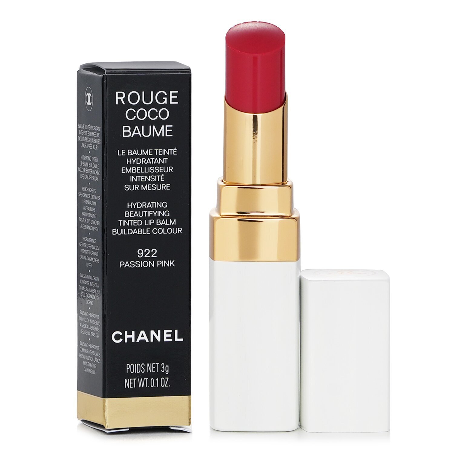 Chanel Rouge Coco Baume Hydrating Beautifying Tinted Lip Balm 3g/0.1oz