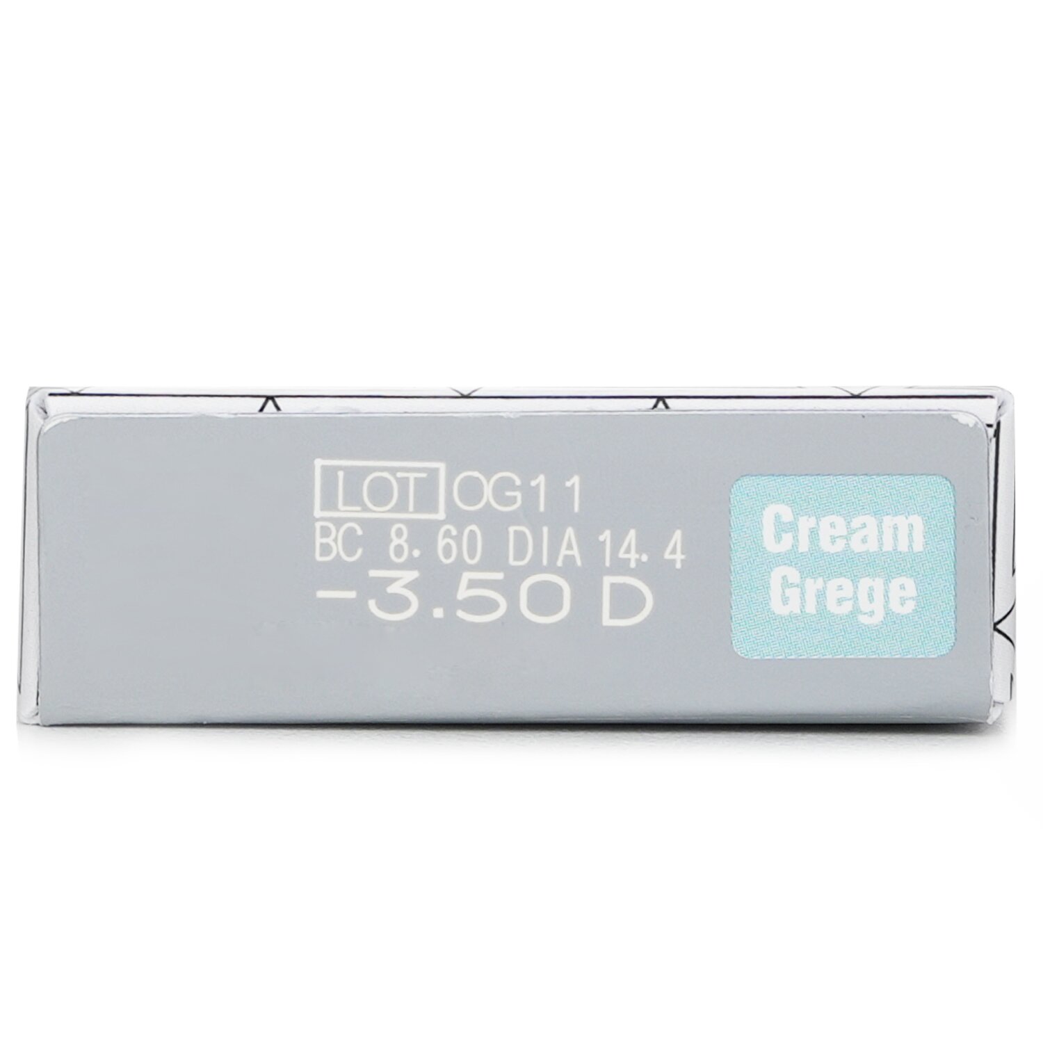 Pia Lilmoon Cream Grege 1 Day Color Contact Lenses 10pcs