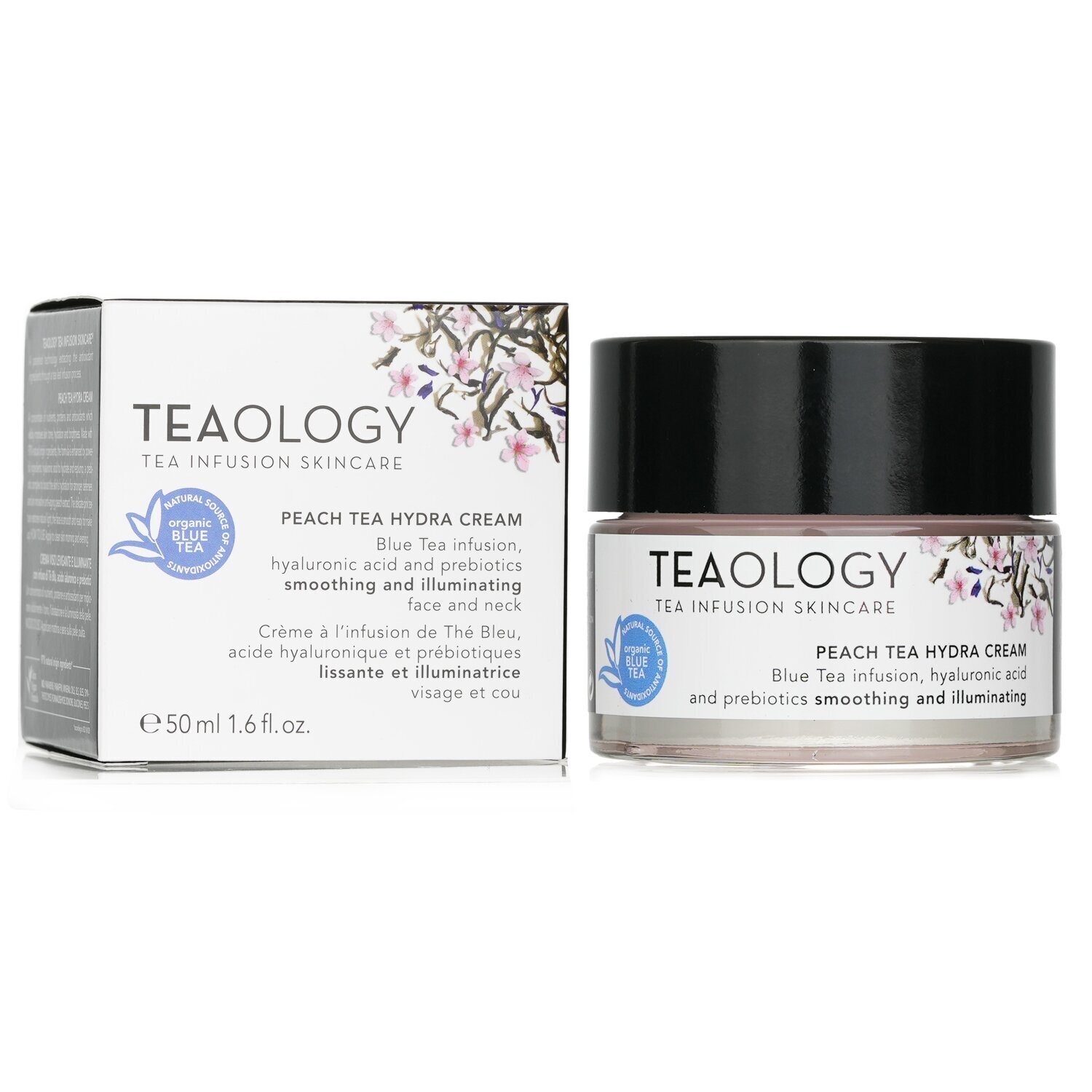 Teaology Nawilżający krem z herbatą brzoskwiniową 50ml/1.6oz