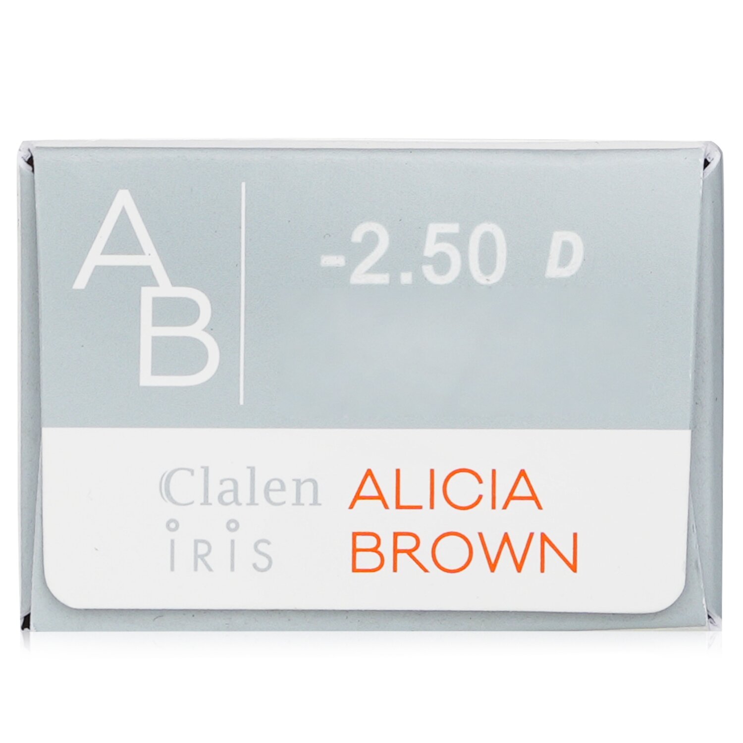 Clalen 1 Day Iris Alicia Brown Color Contact Lenses 30pcs