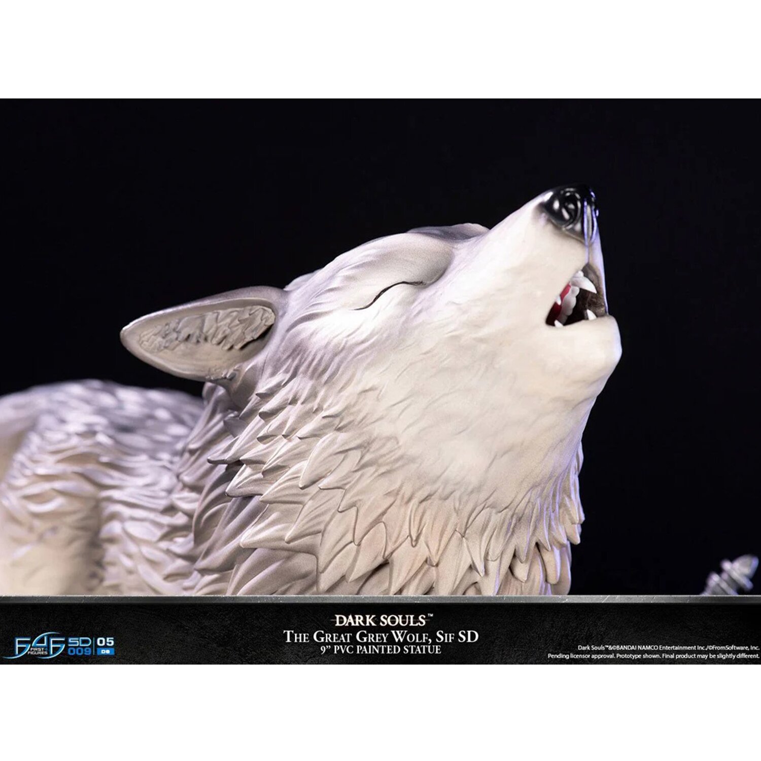 FIRST 4 FIGURES Dark Souls: Sif the Great Grey Wolf SD (Standard Edition) 8.7x5.4x7.5in