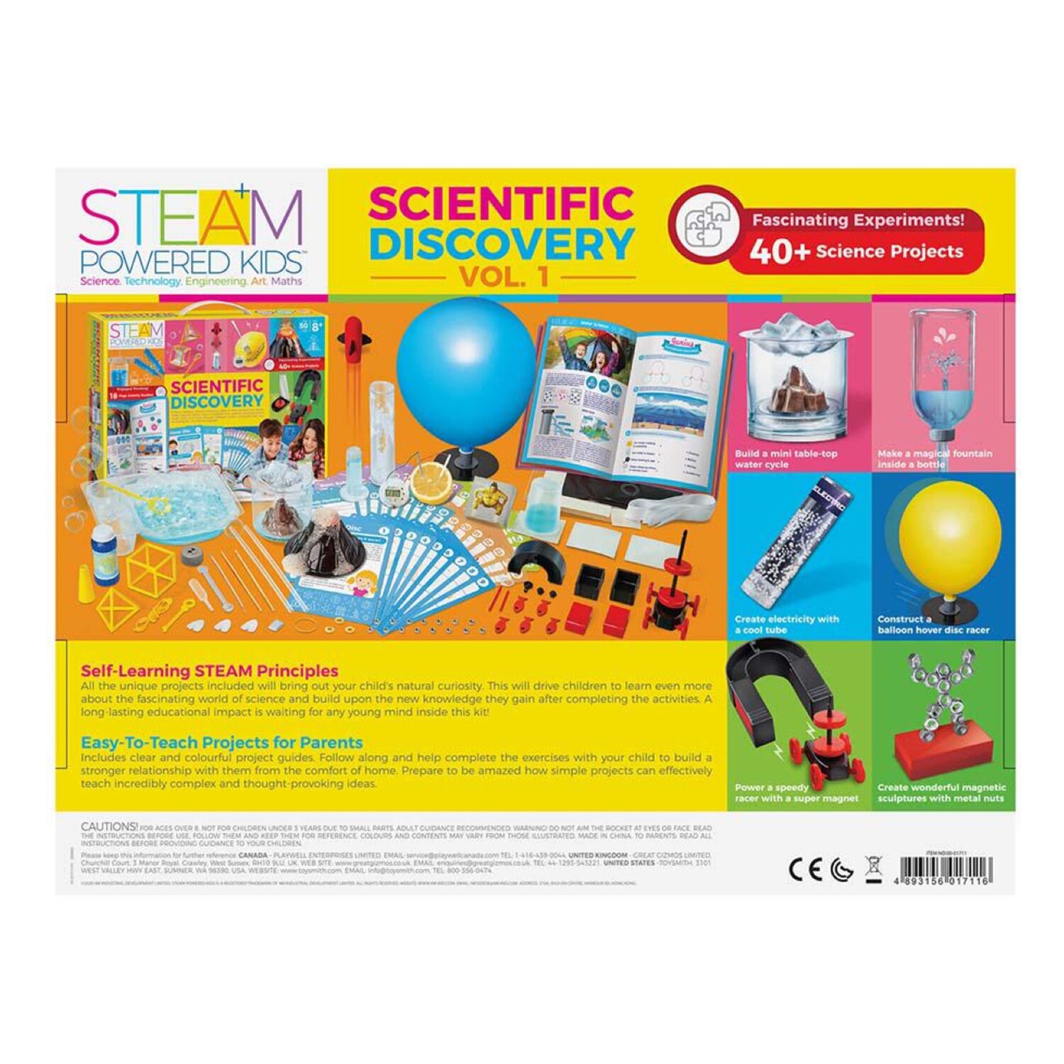 4M STEAM/Scientific Discovery Vol 1 38x29x8cm