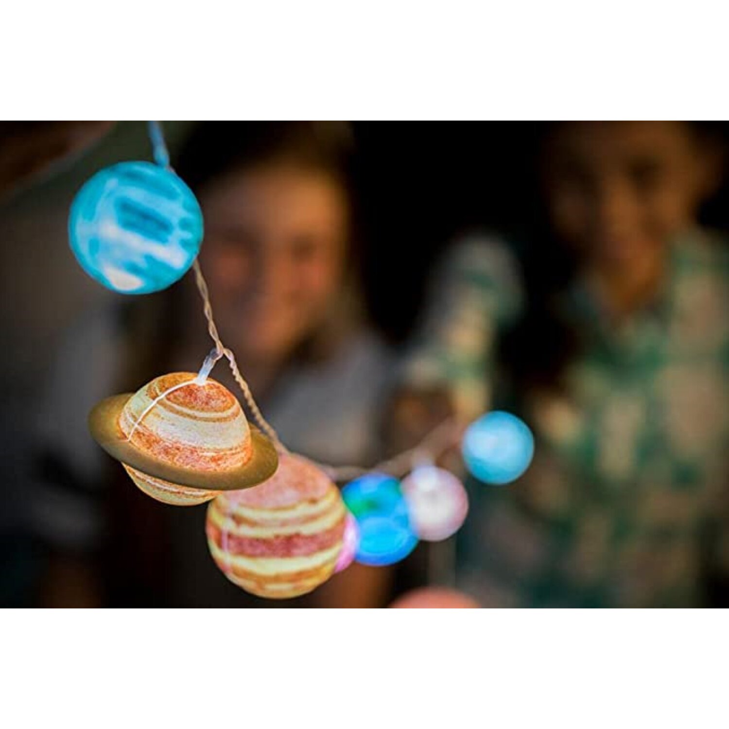 4M STEAM Powered Kids/Solar System String Lights 21x28x6cm