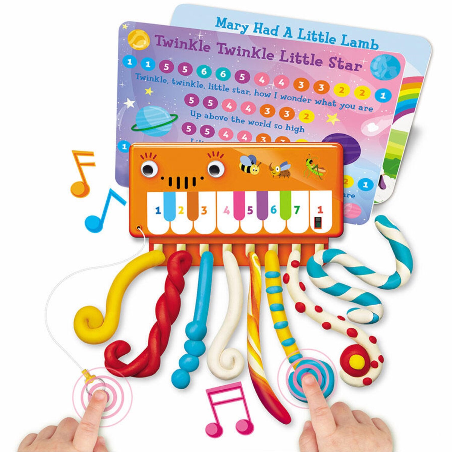 4M Thinking Kits/Dough Circuit Piano 21x28x6cm