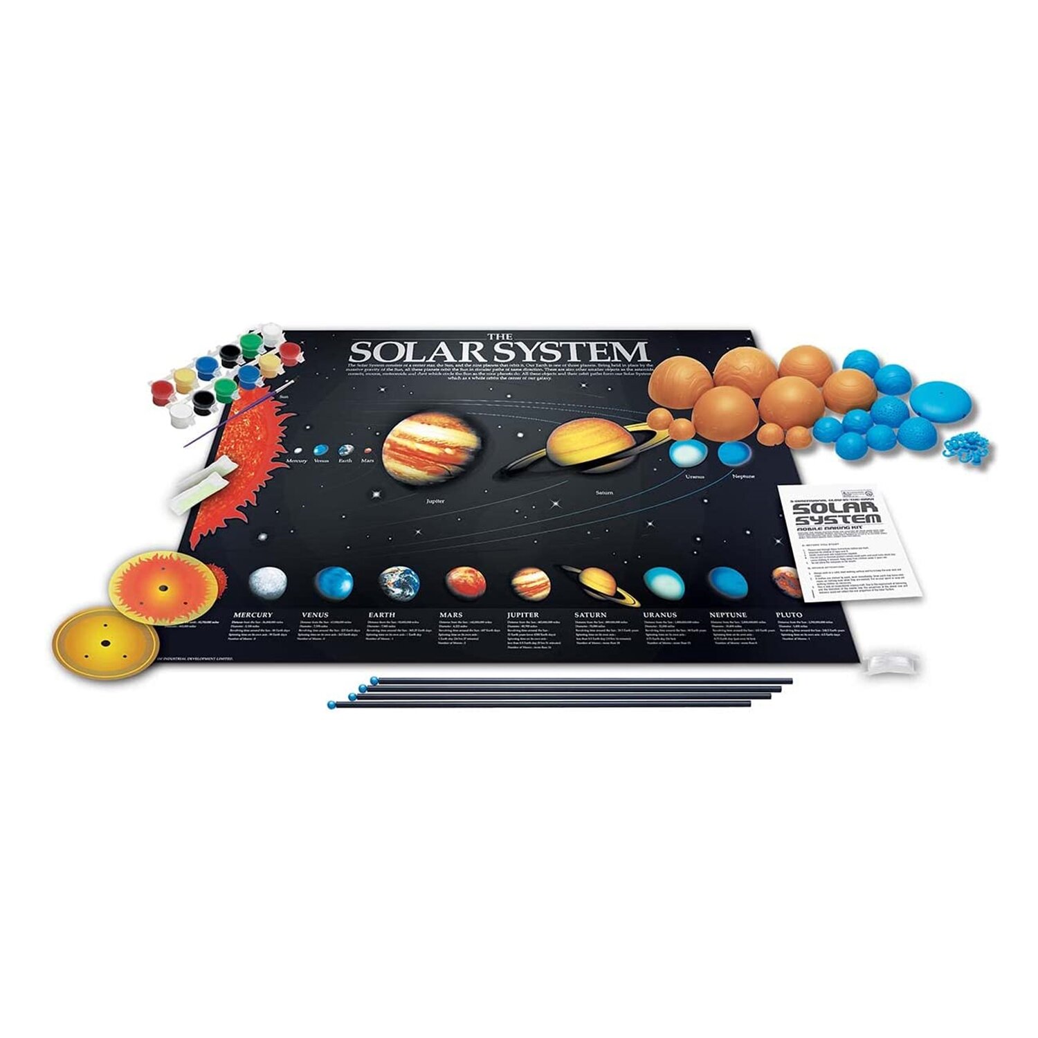 4M 3D Solar System Mobile Making Kit 38x29x7cm