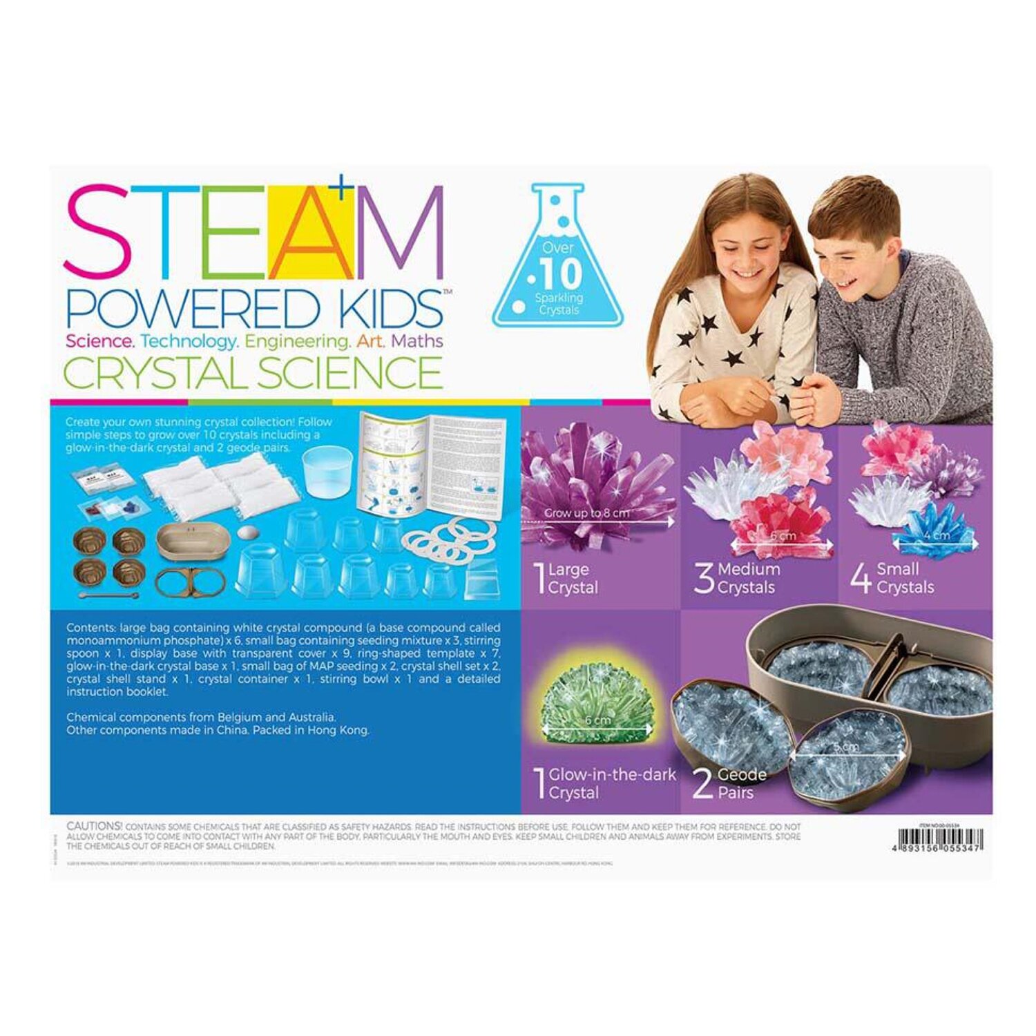 4M STEAM/Crystal Science/US 38x29x7cm