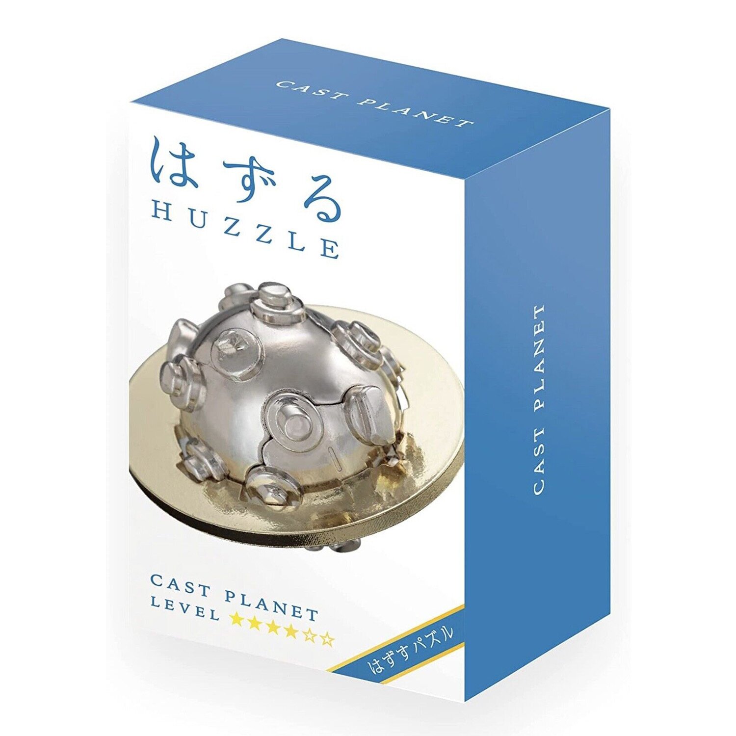 Broadway Toys 栢龍玩具 Hanayama | Planet Hanayama Metal Brainteaser Puzzle Mensa Planet Level 4 75*119*45 mm