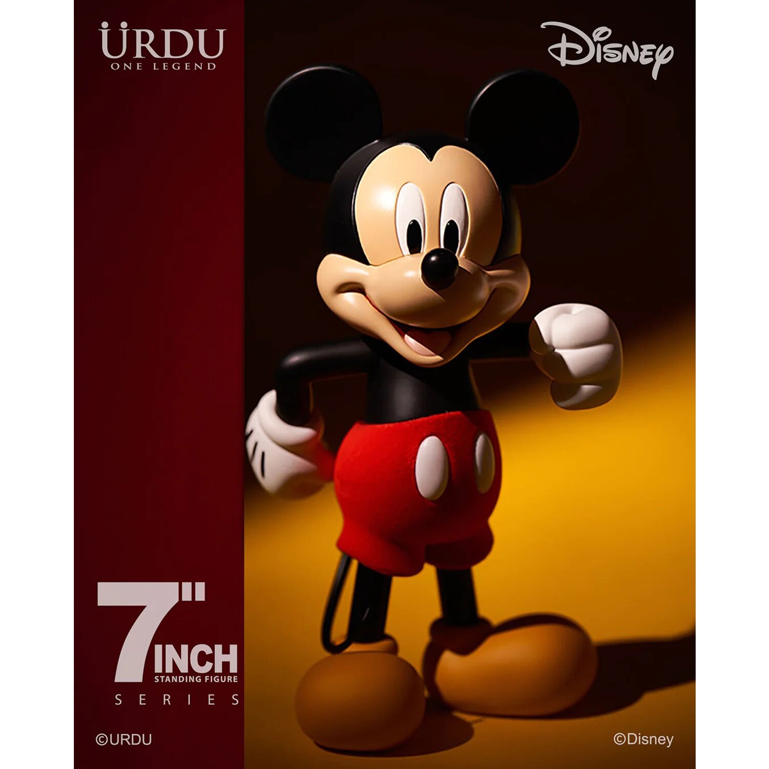 Urdu URDU X DISNEY 7 INCH STANDING FIGURE – MICKEY MOUSE 13 x 13 x 23cm