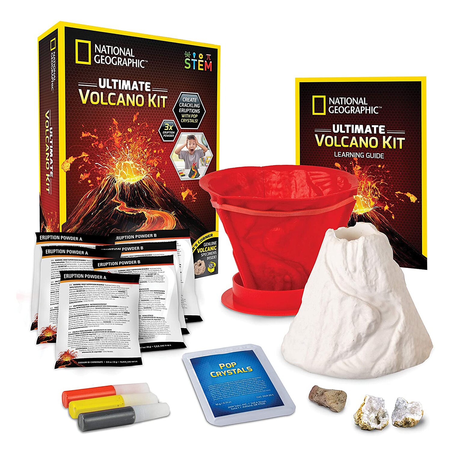 National Geographic National Geographic Volcano Science Kit 18 x 6 x 25cm
