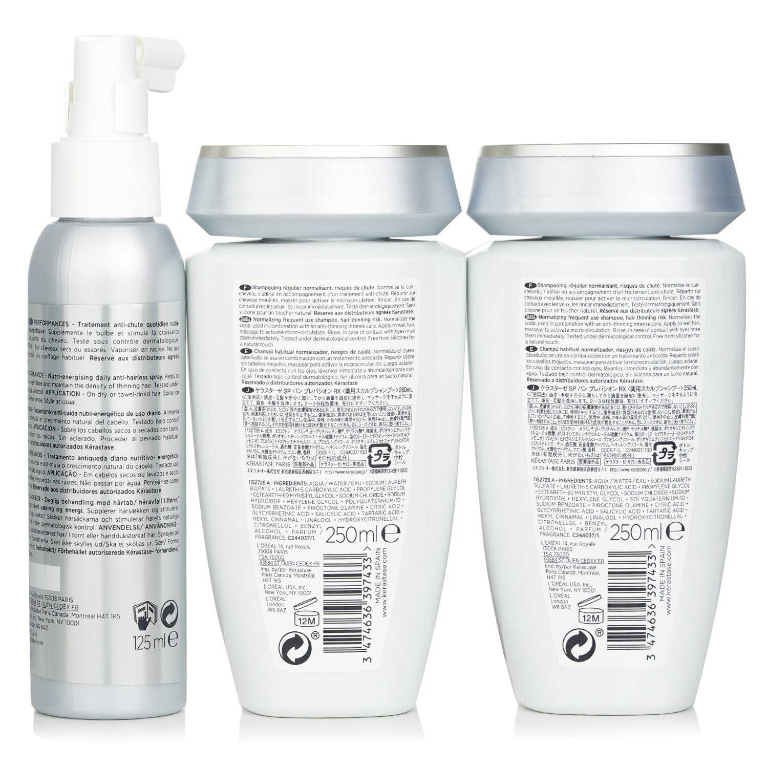 Kerastase Specifique 2 Step Beauty Ritual Set (For Hair loss) 3pcs