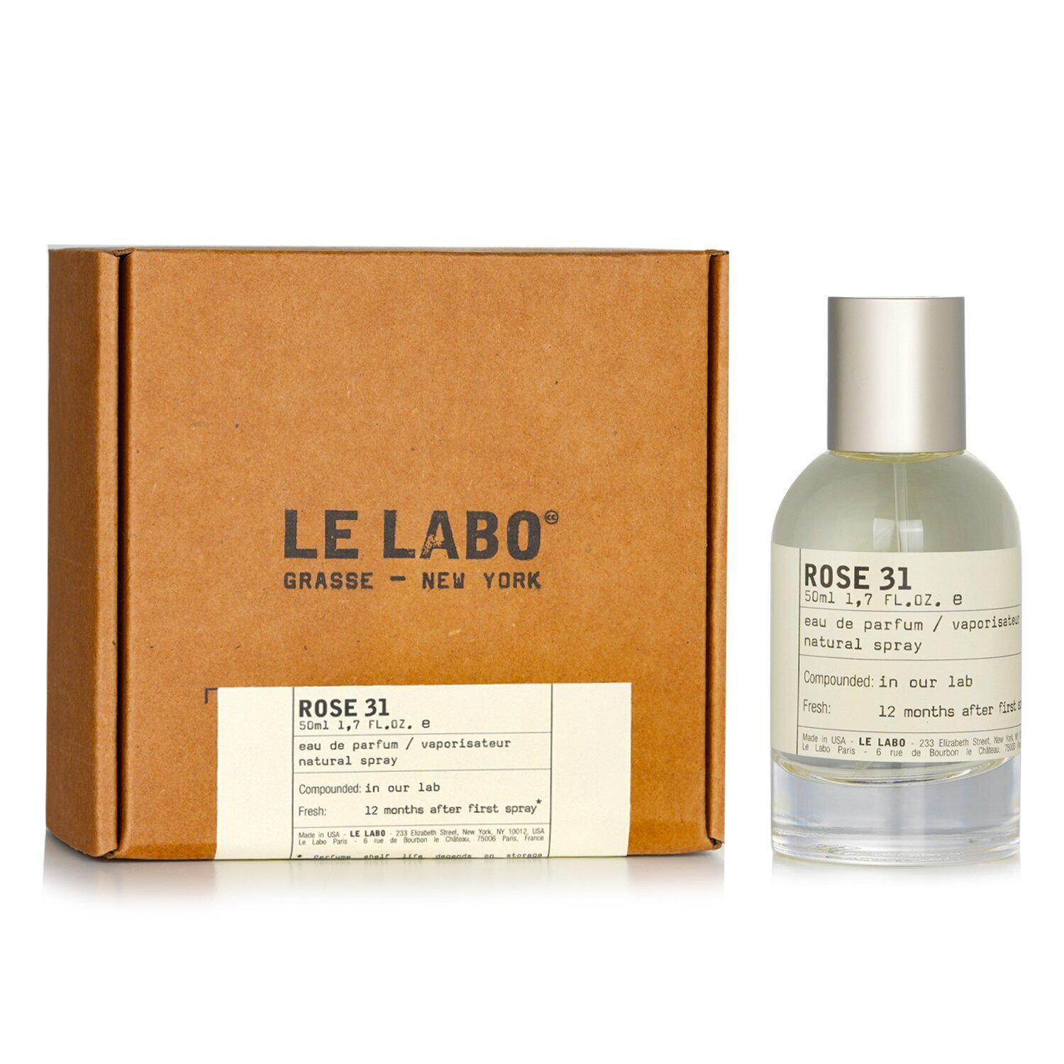 Le Labo Rose 31 Eau De Parfum Spray (Unboxed) 50ml/1.7oz