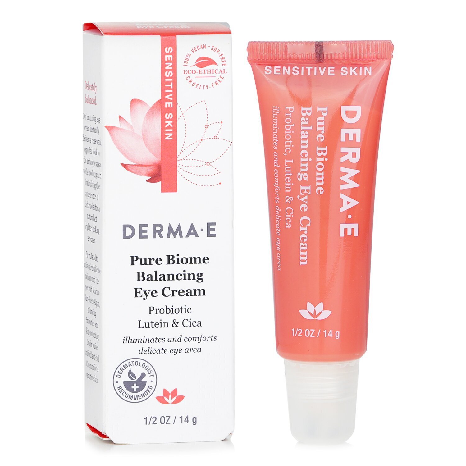 Derma E Pure Biome Balancing Eye Cream 14g/0.5oz