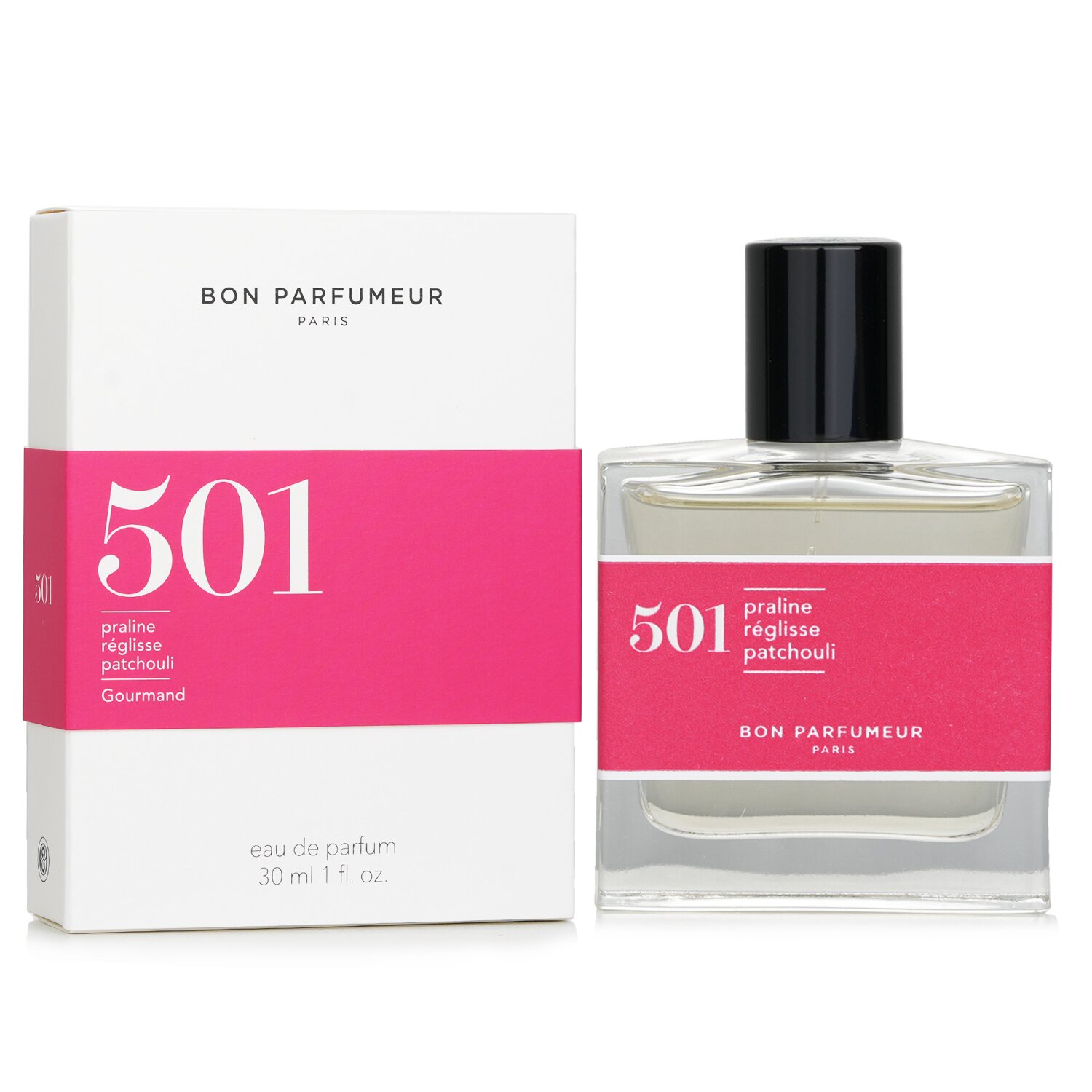 Bon Parfumeur 501 Eau De Parfum Spray - Gourmand Intense (Praline, Licorice, Patchouli) 30ml/1oz