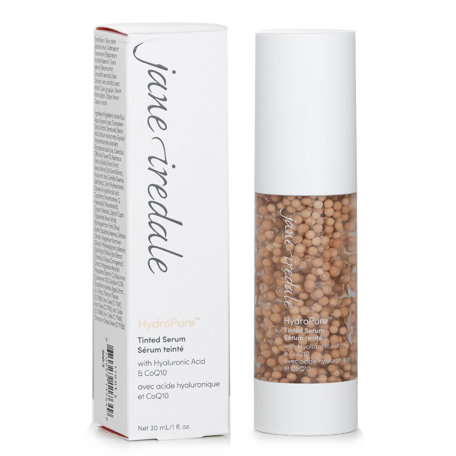 Jane Iredale HydroPure Tinted Serum with Hyaluronic Acid + CoQ10 30ml/1oz