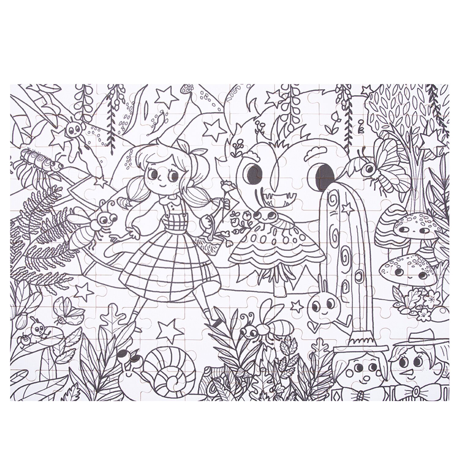 Tookyland 填色拼圖-秘密花園 30x24x6cm