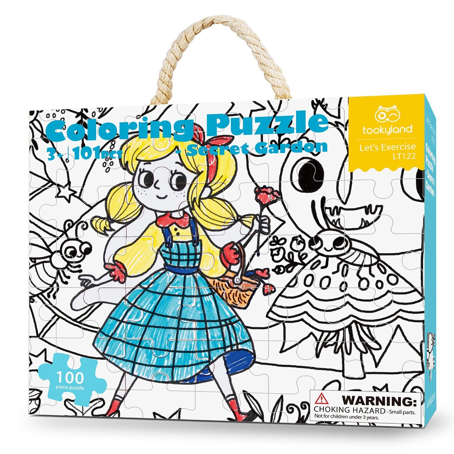Tookyland 填色拼圖-秘密花園 30x24x6cm