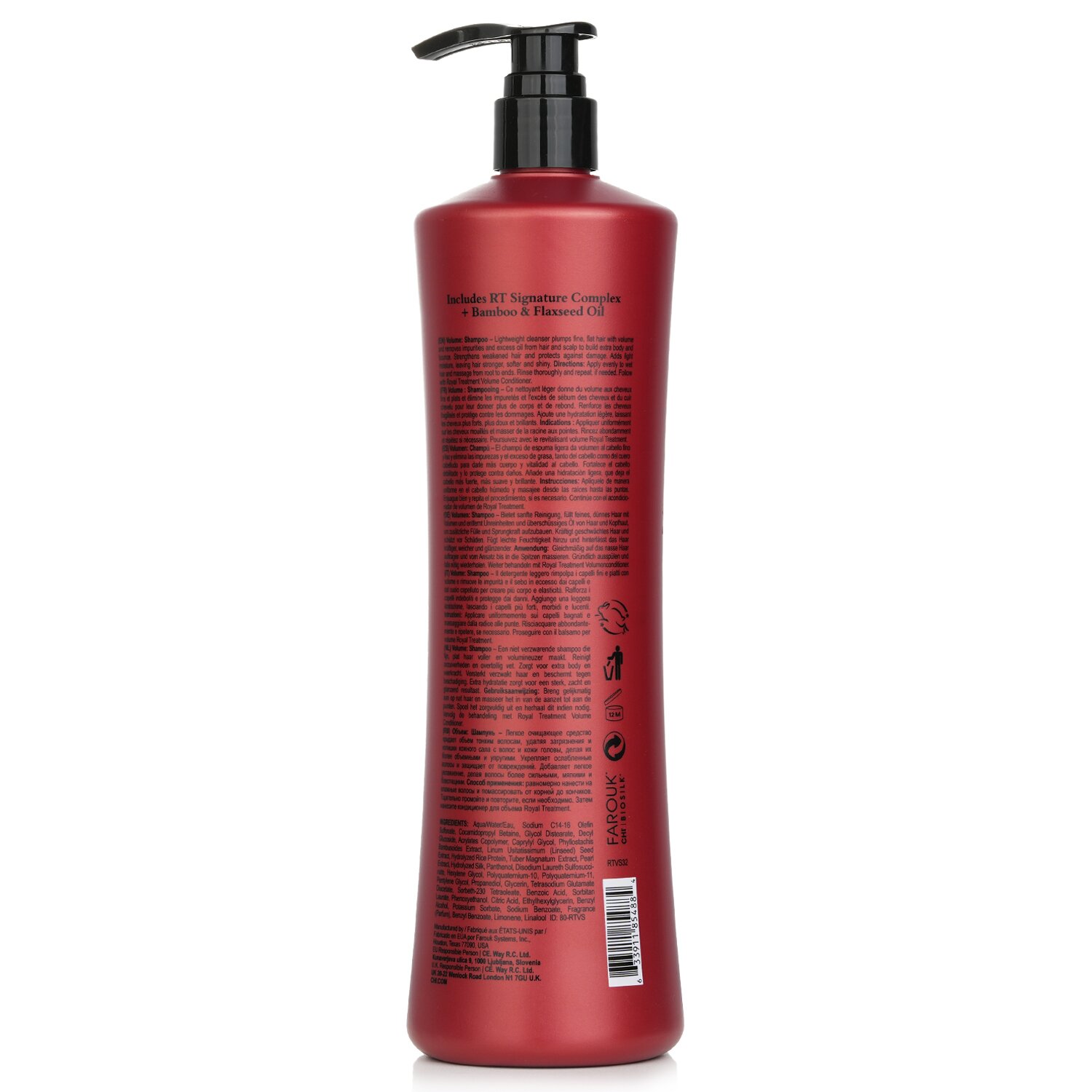 CHI Royal Treatment Volume Shampoo (For Fine, Limp and Color-Treated Hair) 946ml/32oz