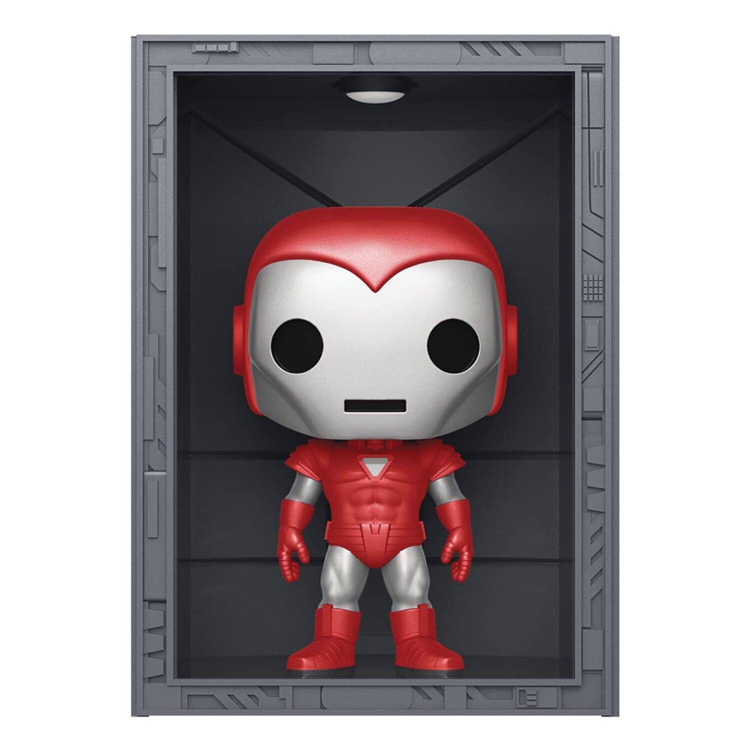 Funko POP! Deluxe: Marvel Ironman MK8 Silver Centurion Toy Figures 21x17x14cm