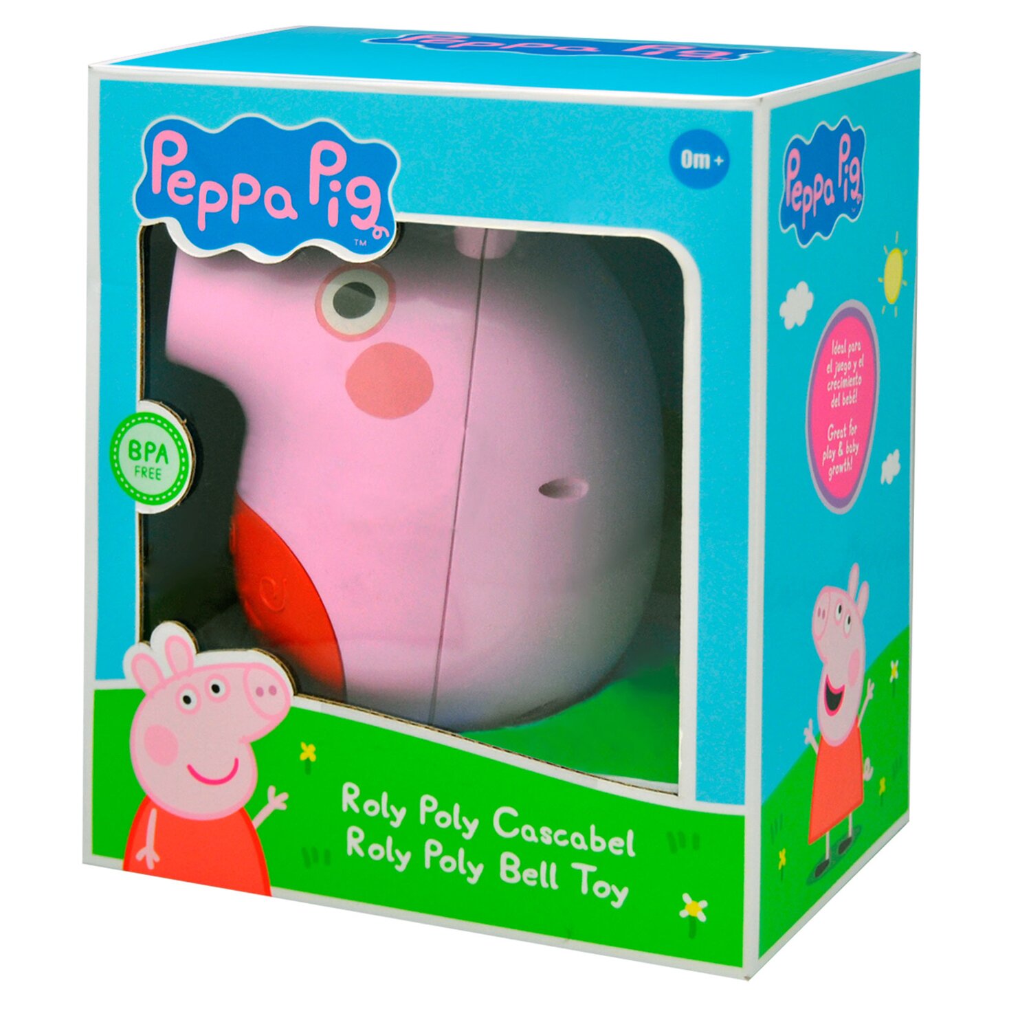 Peppa Pig 粉紅豬小妹 粉紅豬小妹 - 佩佩豬不倒翁 13x20x16cm