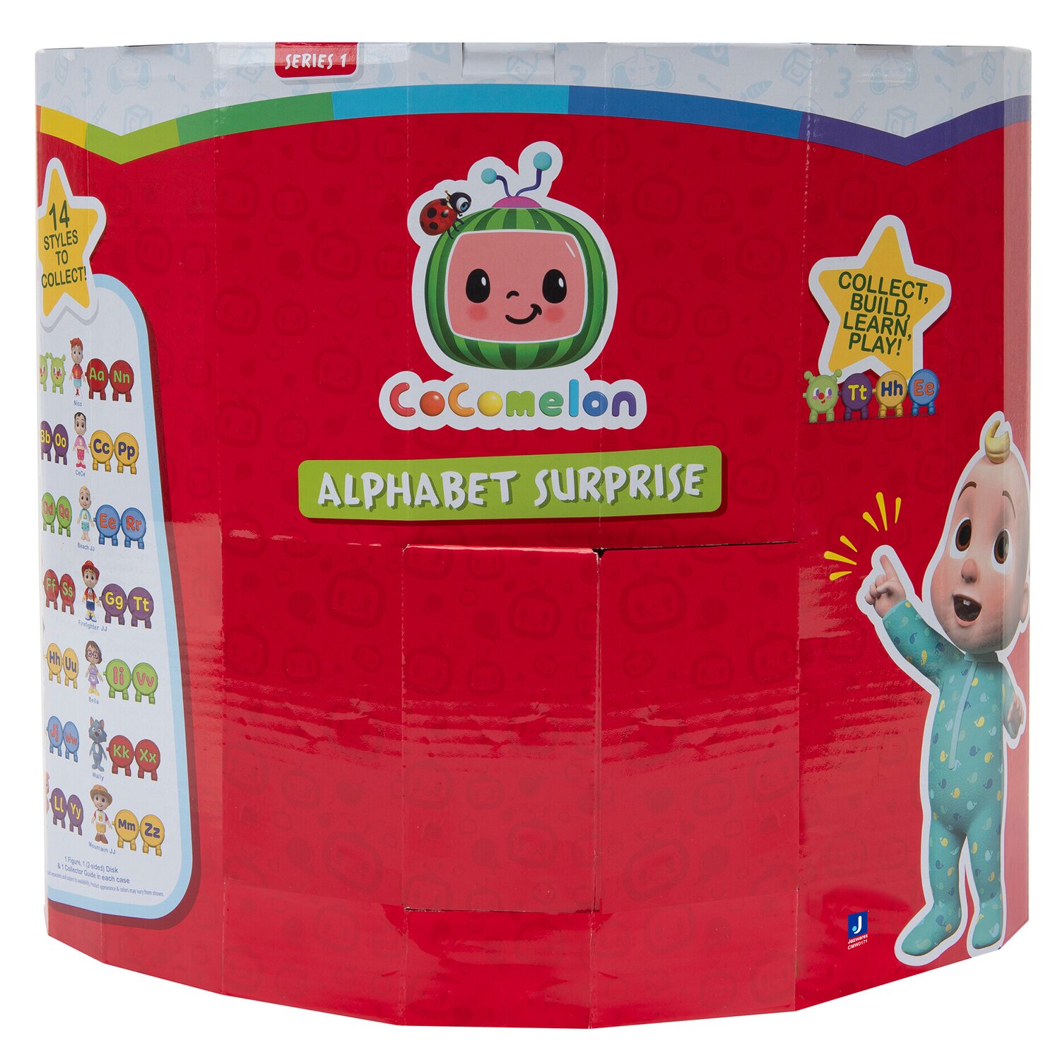 Cocomelon Fugire Pack (Season 1 - Alphabet Surprise) 8x8x8cm