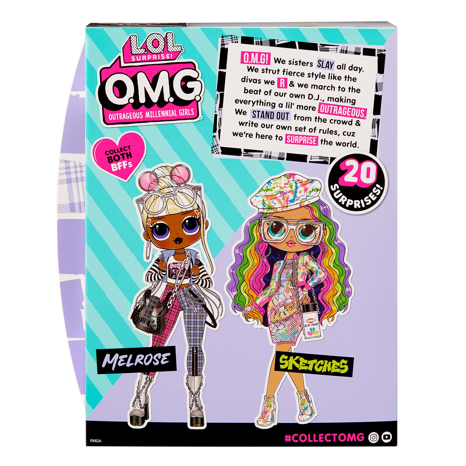 L.O.L. Surprise OMG Core Series 6 - Melrose 7x25x31cm