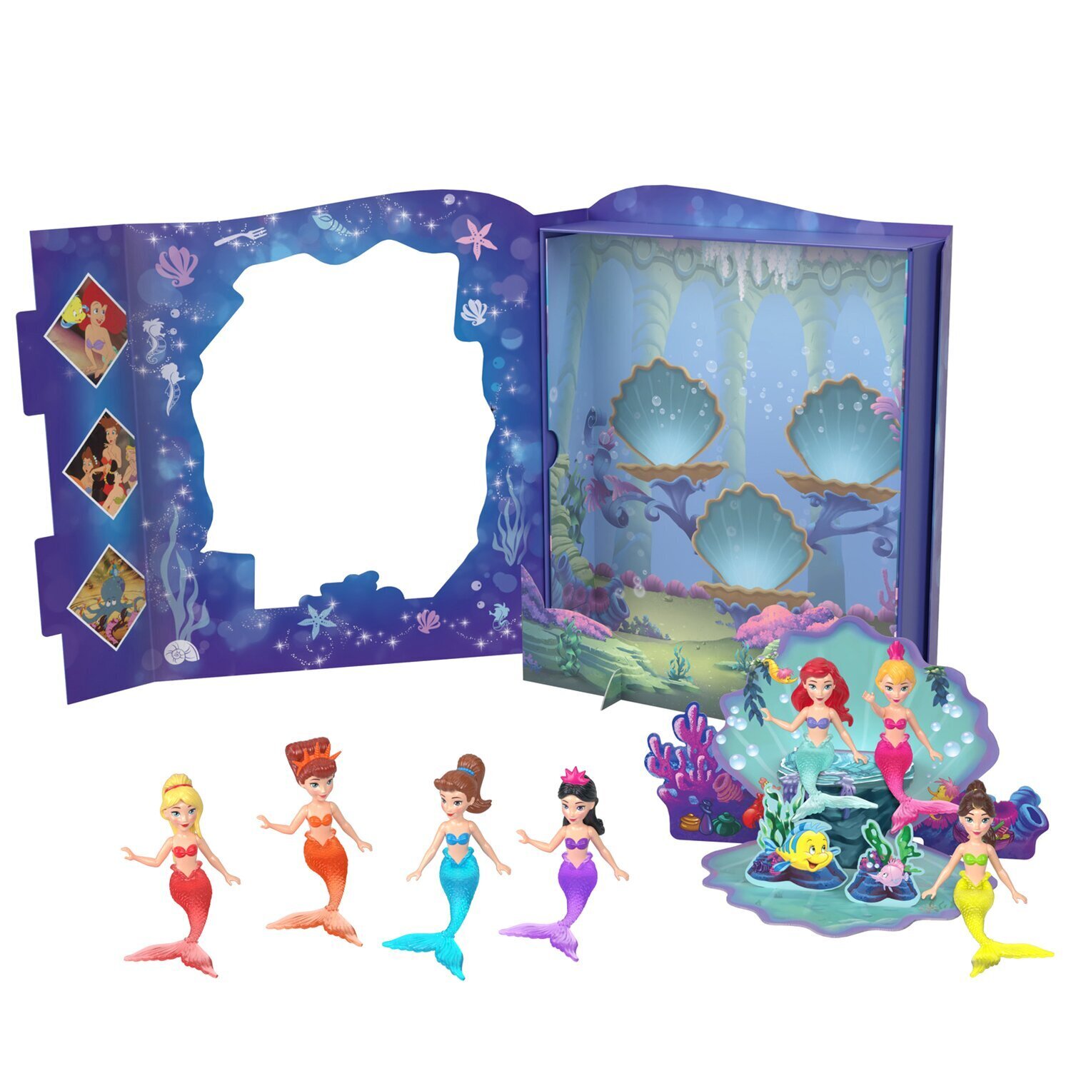 Disney Ariel & Sisters Storybook Set 25x6x31cm