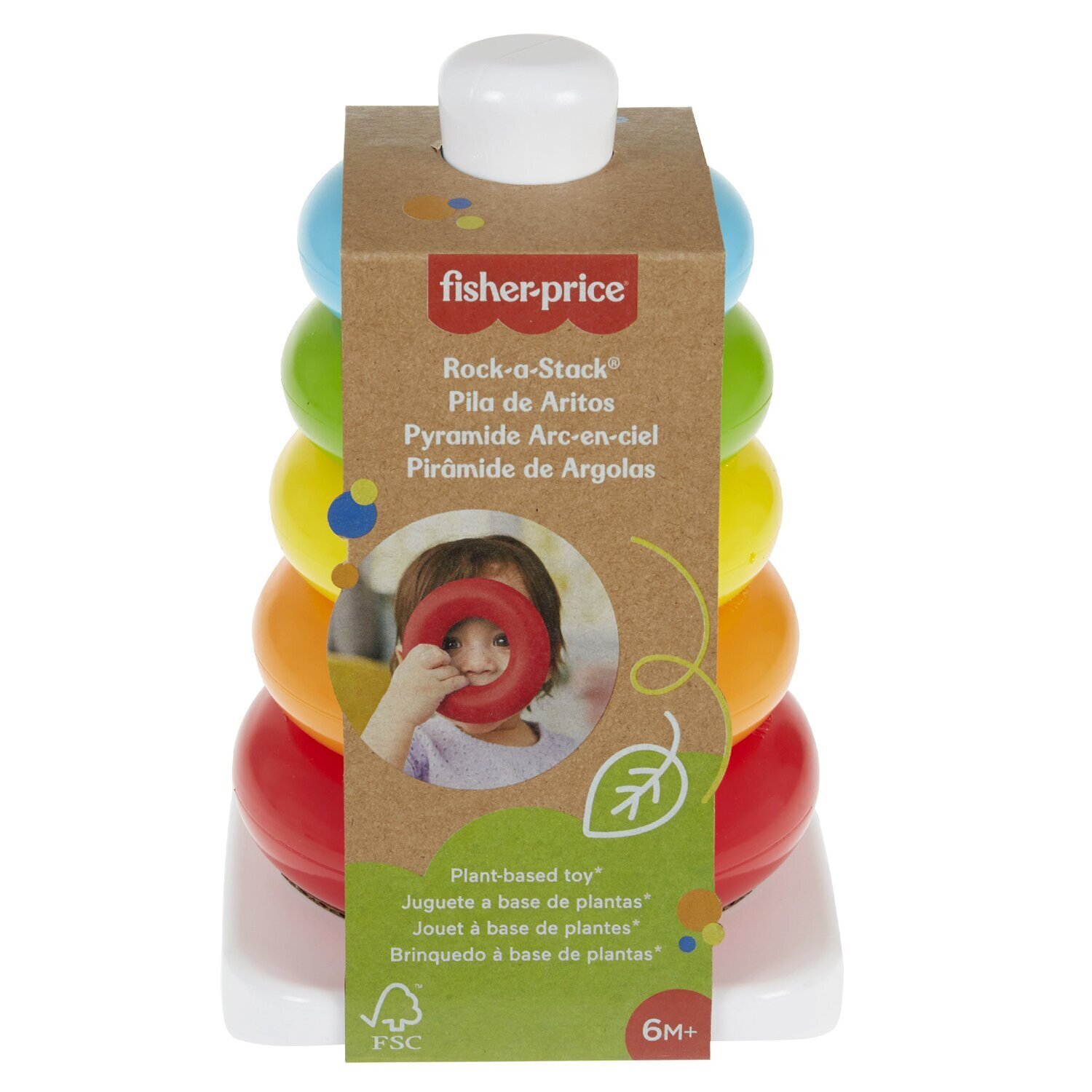 Fisher-Price ايكو روك آ ستاك 13x14x22cm