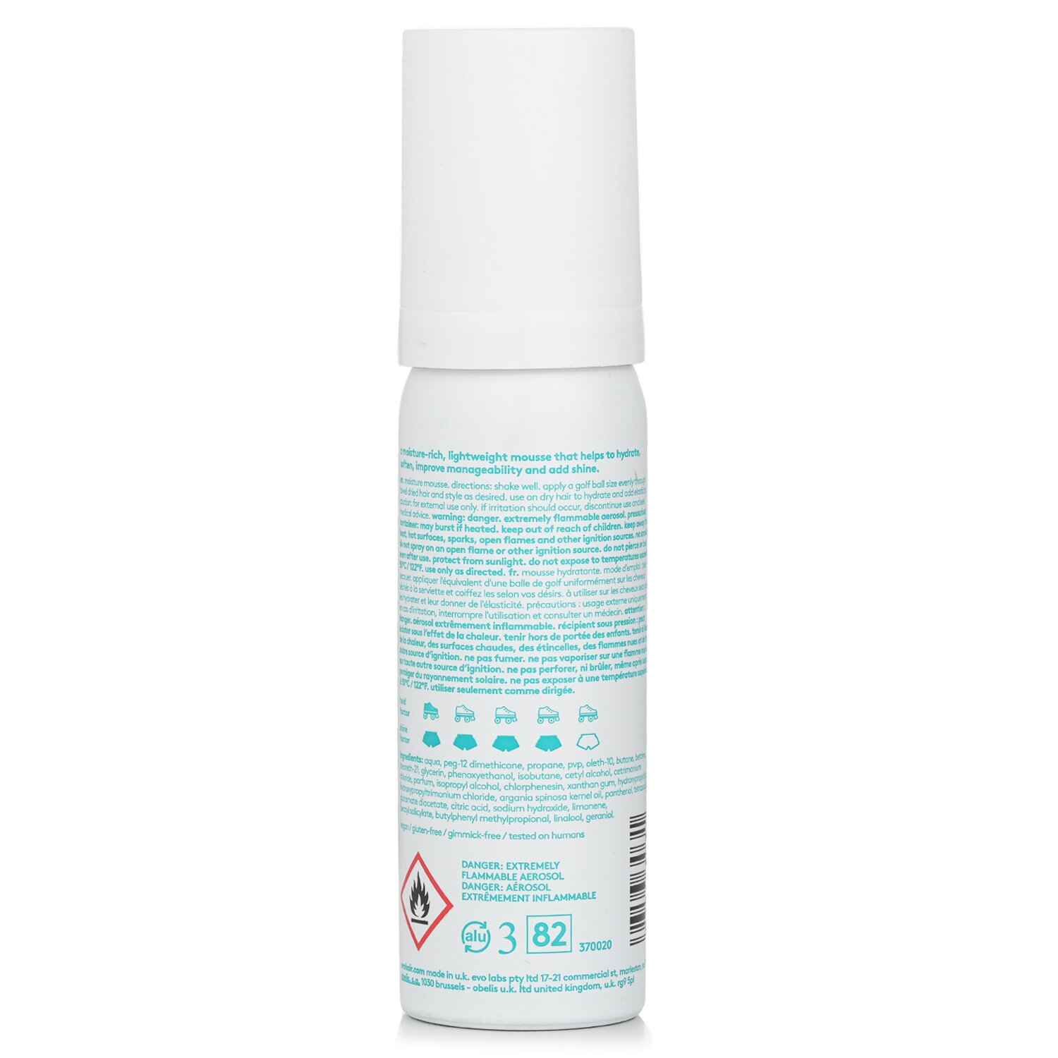 Evo (Aerosol) Whip It Good Moisture Mousse 50ml/1.69oz