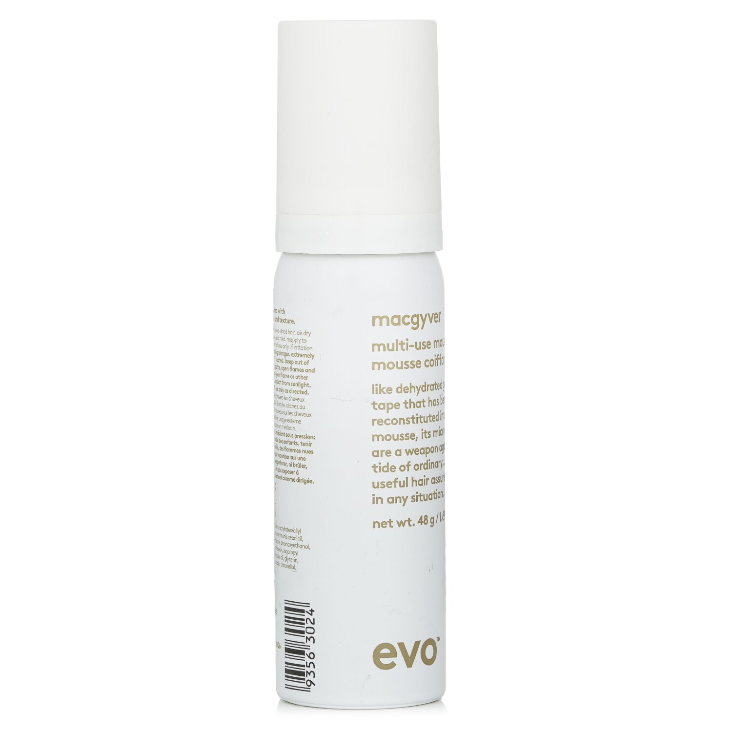 Evo 艾霍  Macgyver 多功效頭髮慕斯 50ml/1.69oz