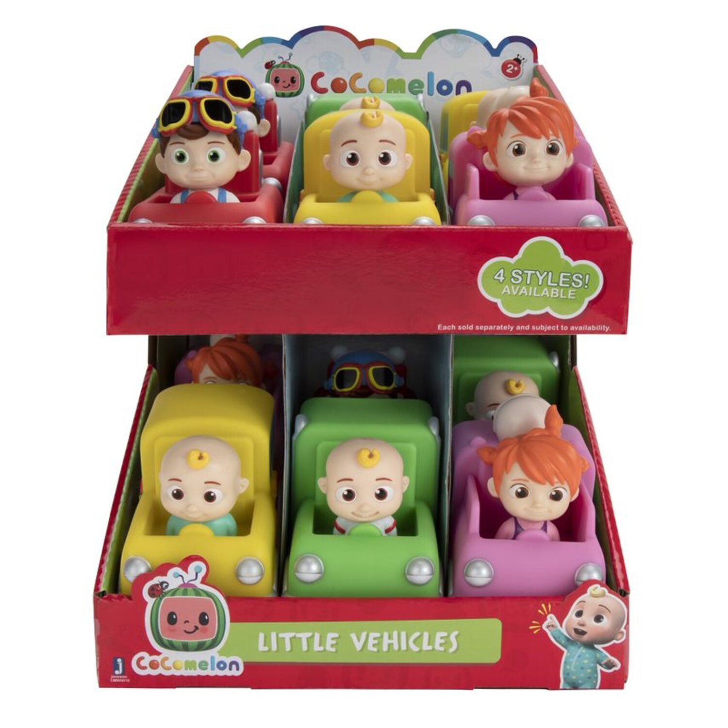 Cocomelon Mini Toy Vehicle - School Bus 9x6x7cm