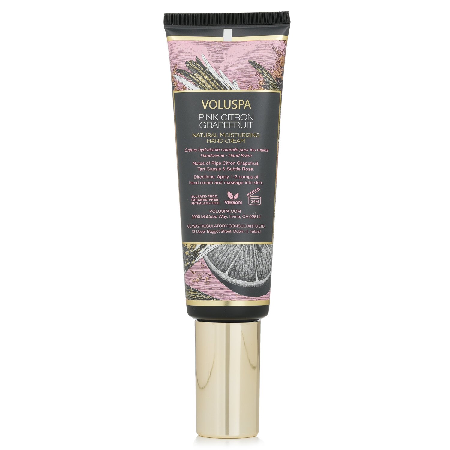 Voluspa Pink Citron Grapefruit Hand Cream 50ml/1.7oz
