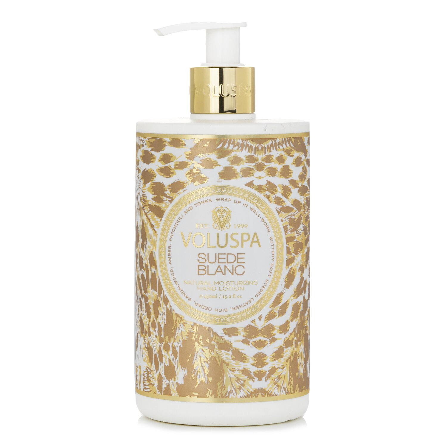 Voluspa Suede Blanc 自然滋潤護手乳 450ml/15.2oz