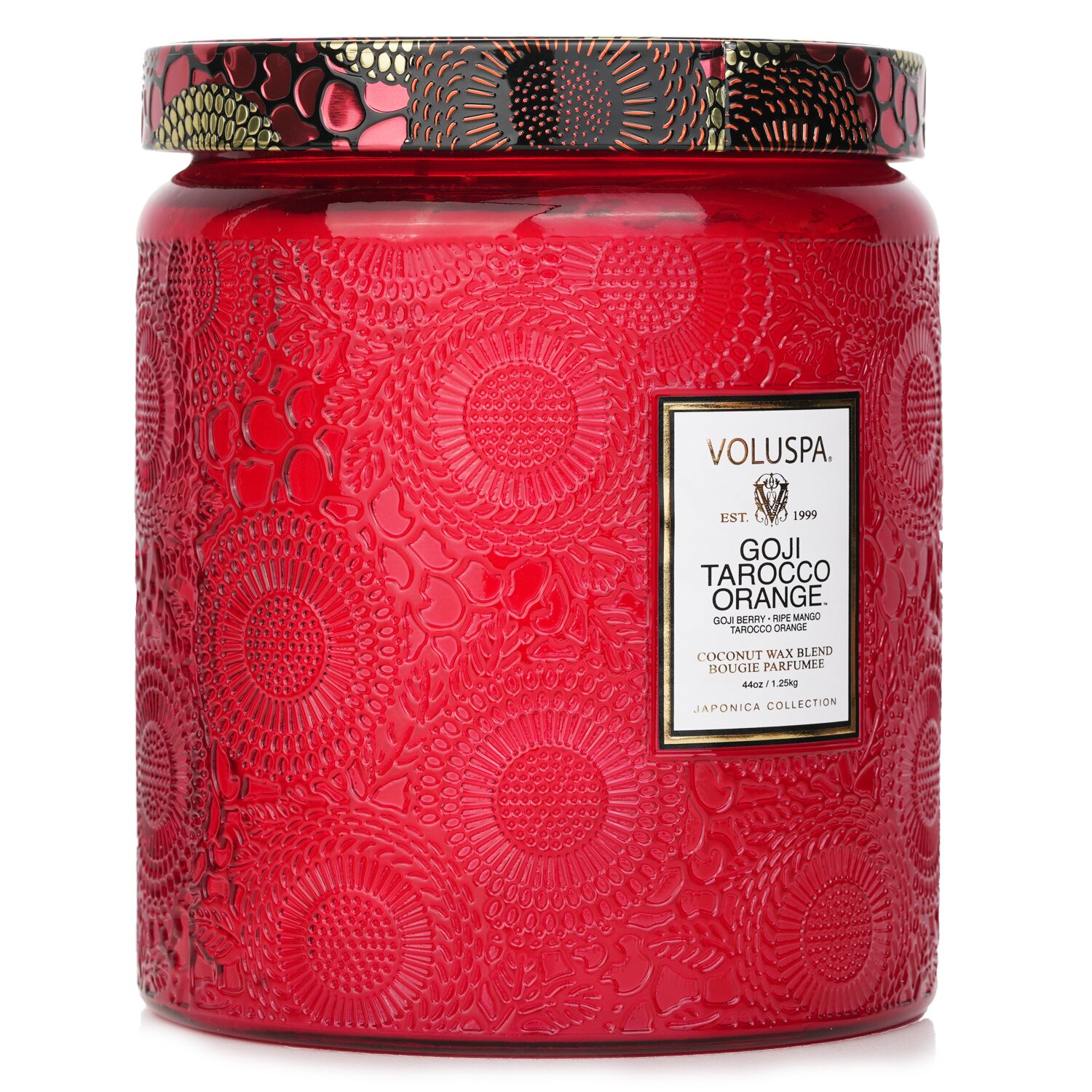 Voluspa Luxe Jar Candle - Goji Tarocco Orange 44oz/1.25kg