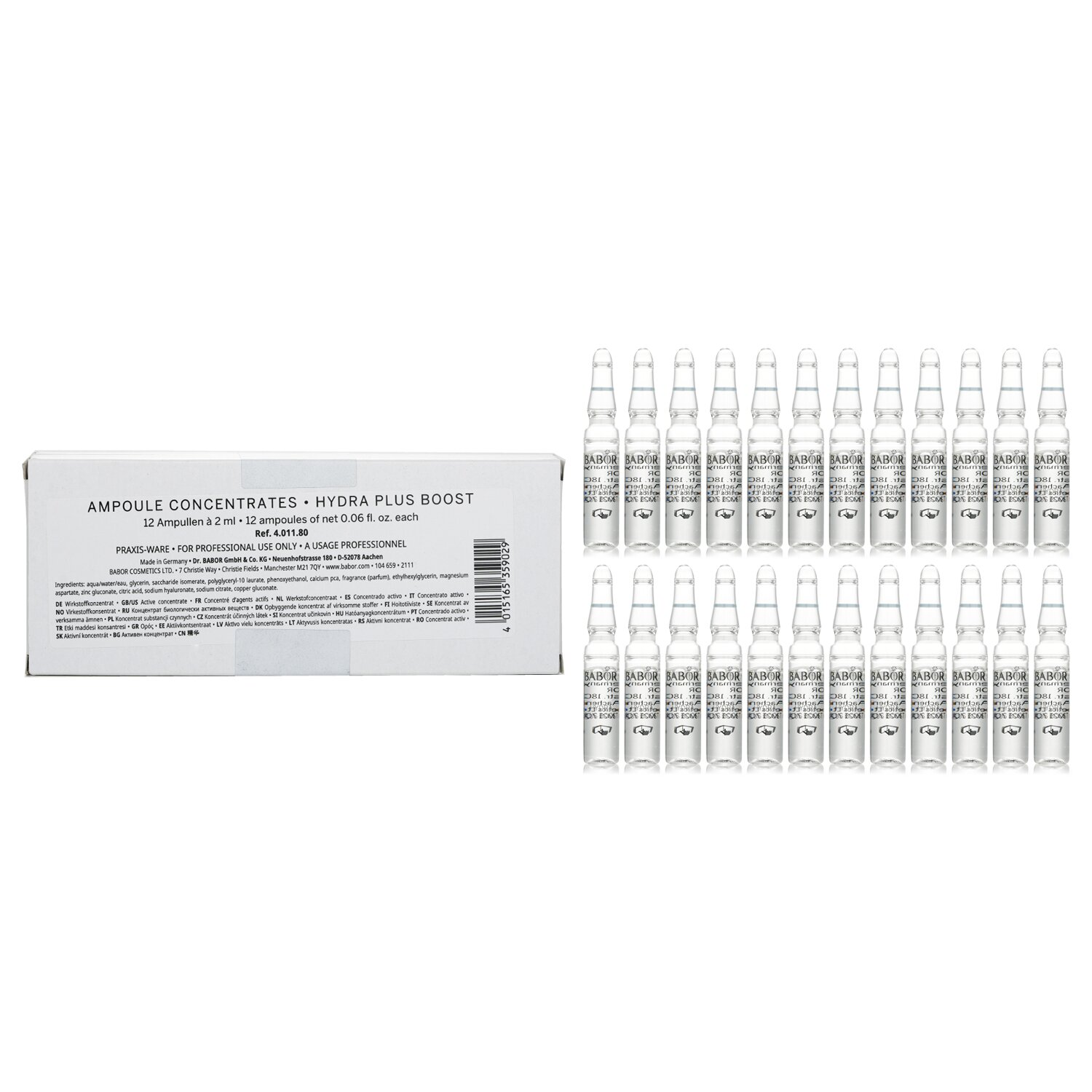 Babor CP Ampoule Concentrates Hydra Plus Boost 24x2ml/0.06oz