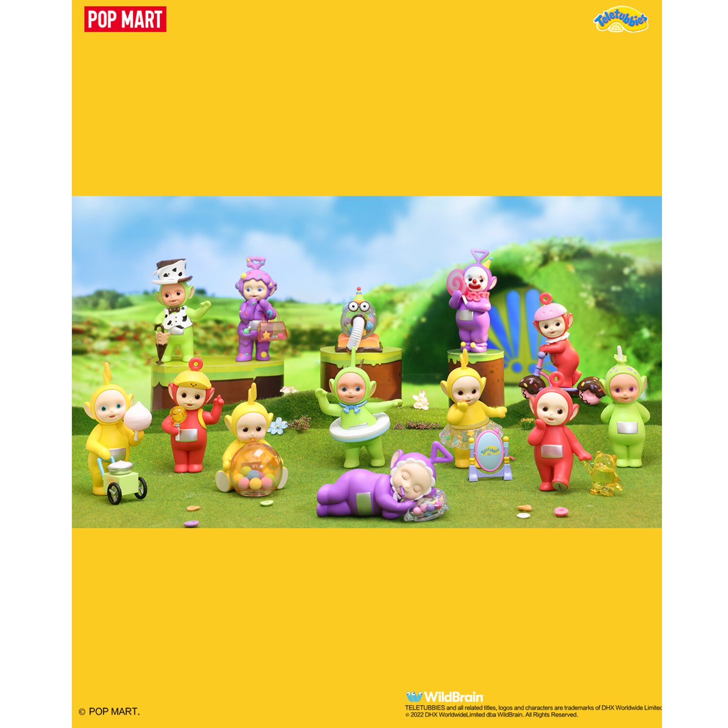 Popmart Teletubbies Fantasy Candy World Series - (Individual Blind Boxes) 7x11x7cm