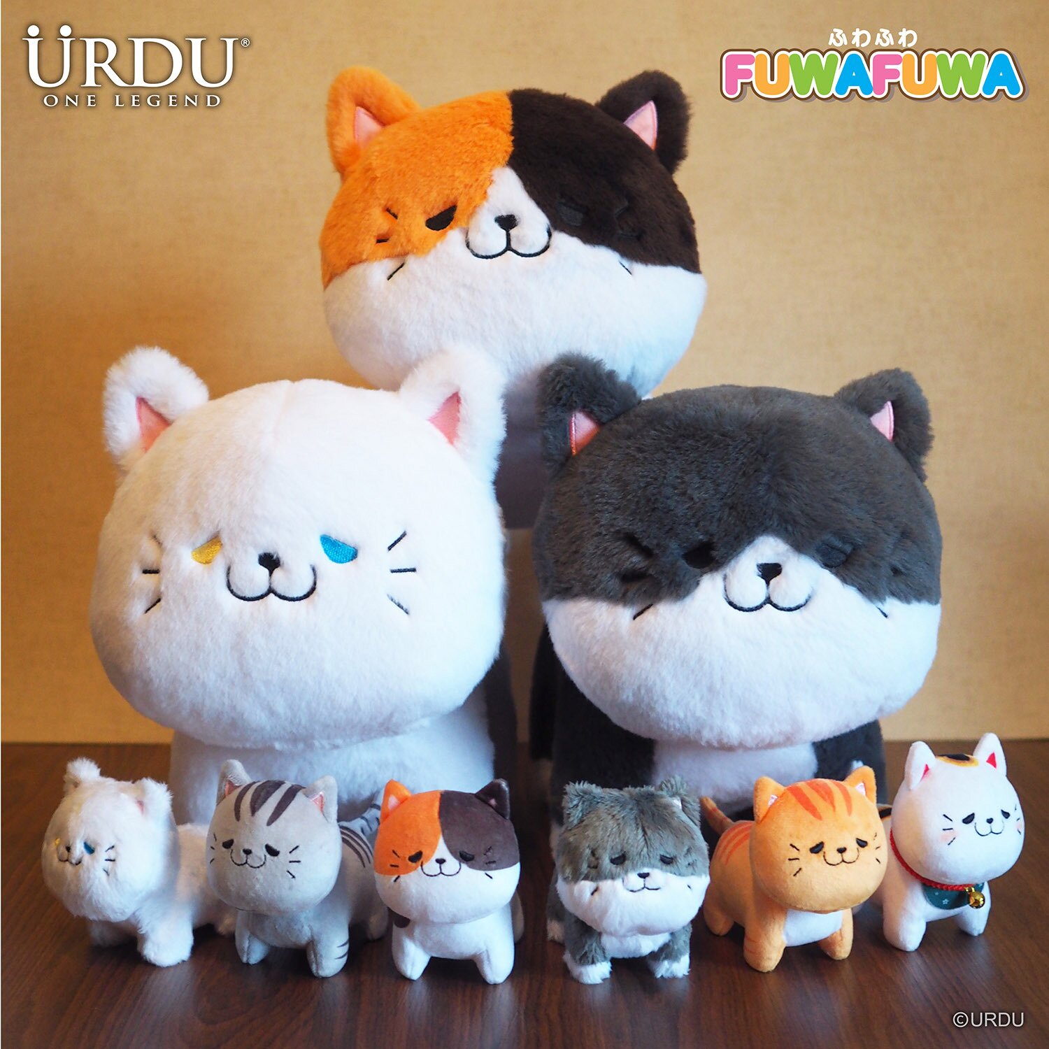 Urdu Urdu Fuwafuwa Part 6-cat - (Individual Blind Boxes) 11x13x9cm