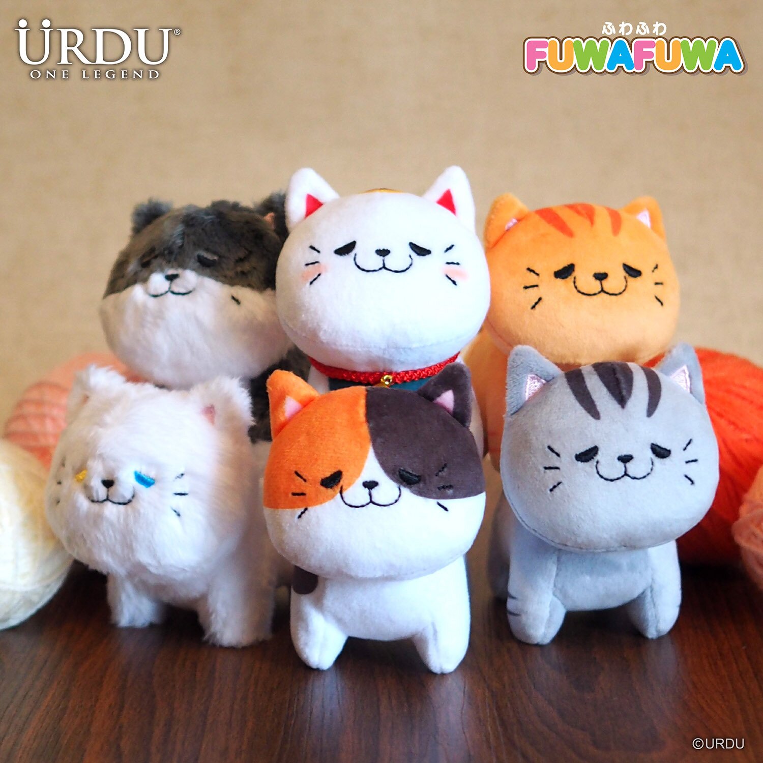 Urdu Urdu Fuwafuwa Part 6-cat - (Individual Blind Boxes) 11x13x9cm