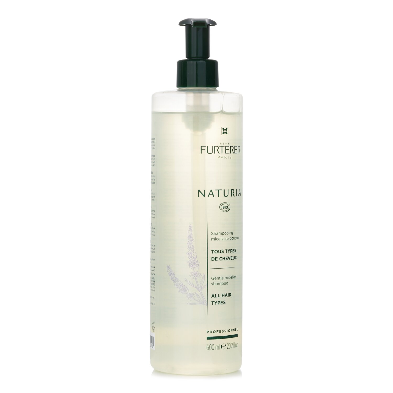 Rene Furterer Naturia Gentle Micellar Professionnel Shampoo (For All Hair Types) 600ml/20.2oz