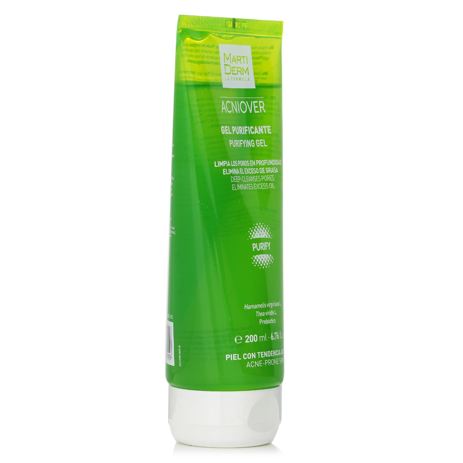 Martiderm Acniover Purifying Gel Deep-cleanses Pores Eliminates Excess Oil (For Acne-prone Skin) 200ml/6.76oz