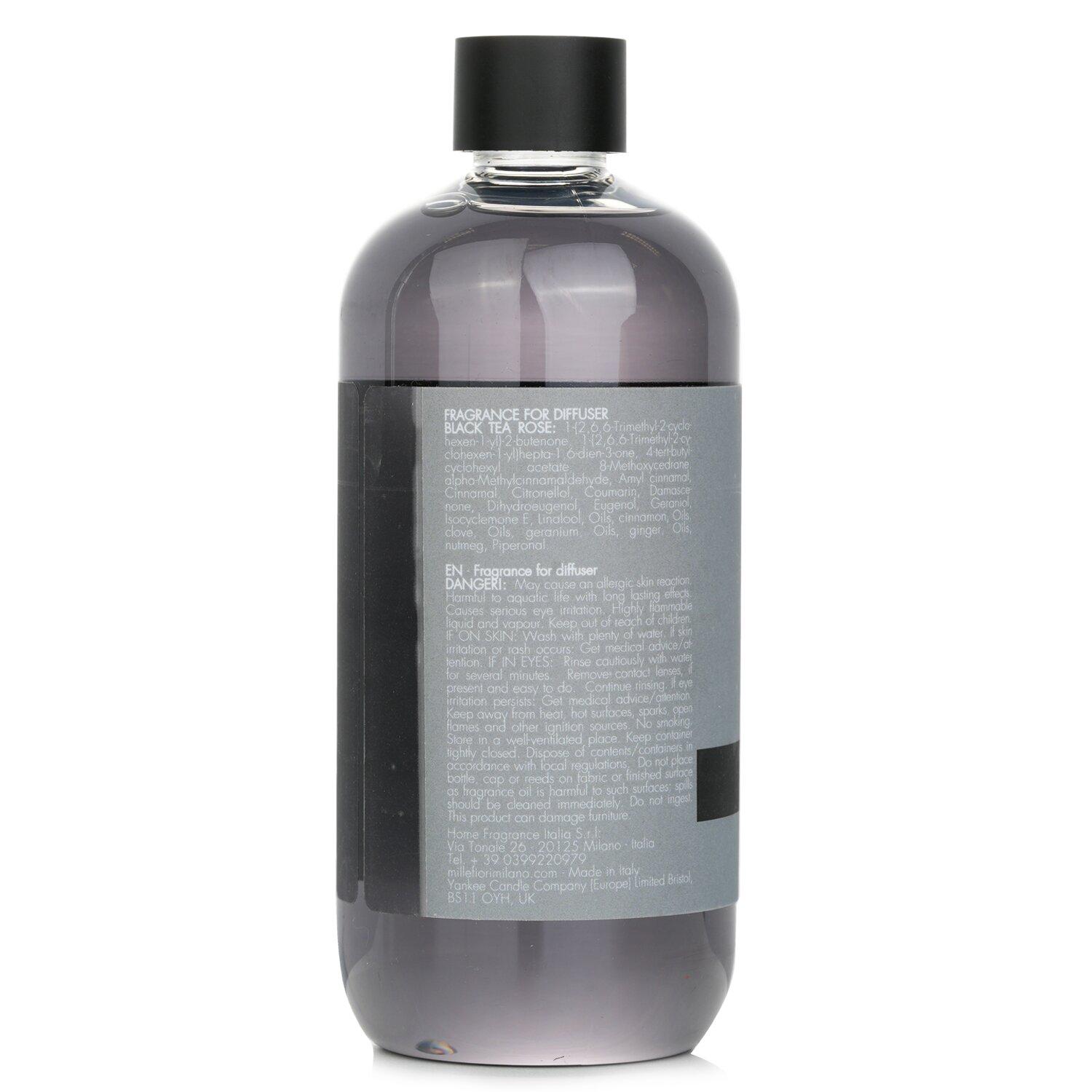 Millefiori 千花  自然擴香枝香氛補充裝 - Black Tea Rose 500ml/16.9oz