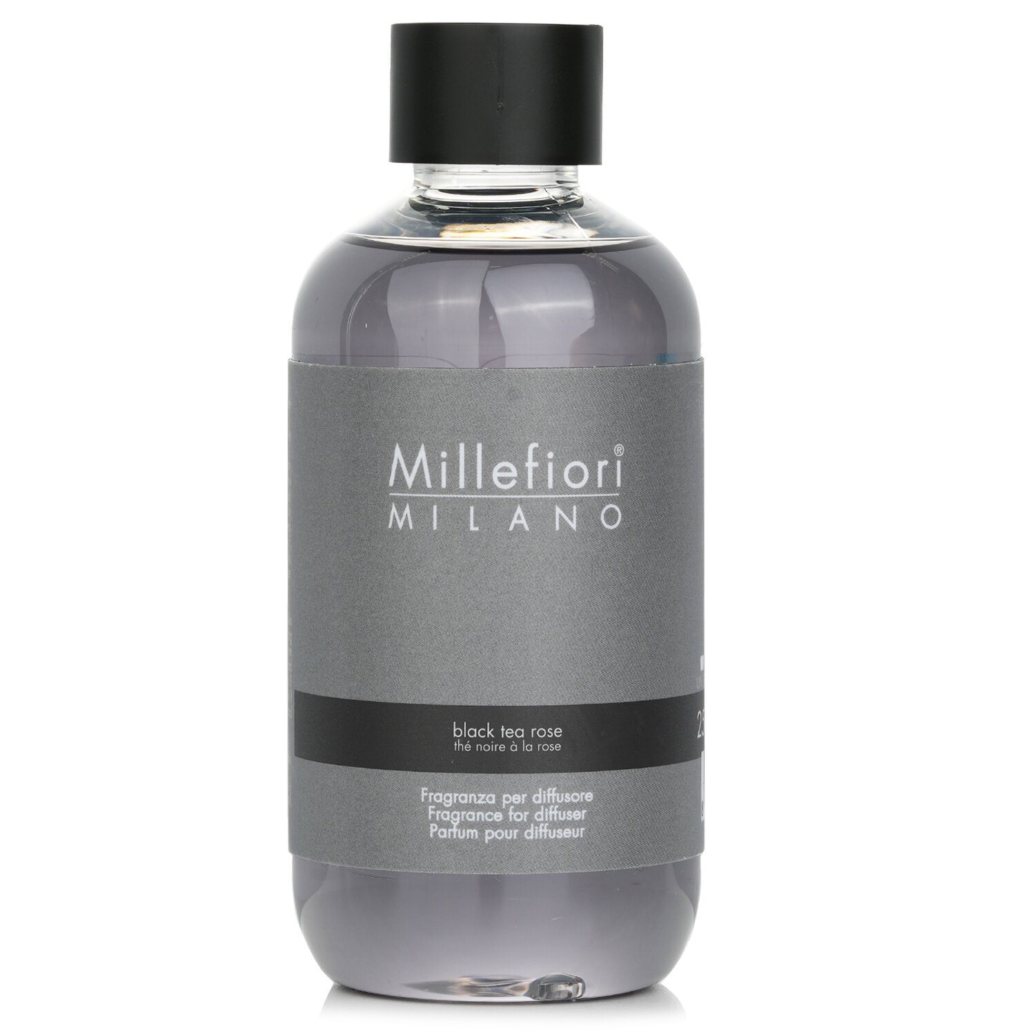 Millefiori Natural Fragrance For Diffuser Refill - Black Tea Rose 250ml/8.45oz
