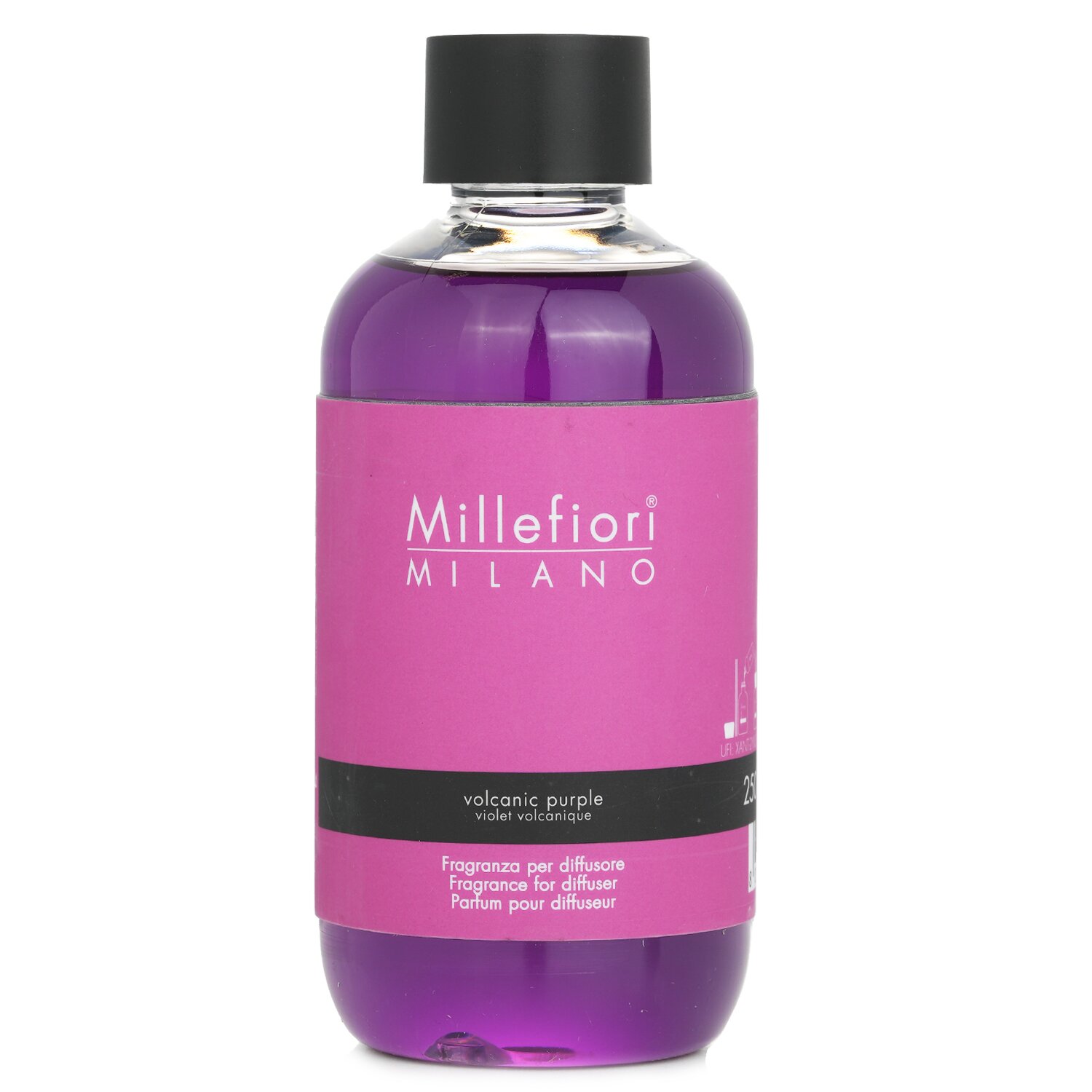 Millefiori Natural Fragrance Diffuser Refill - Volcanic Purple 250ml/8.45oz